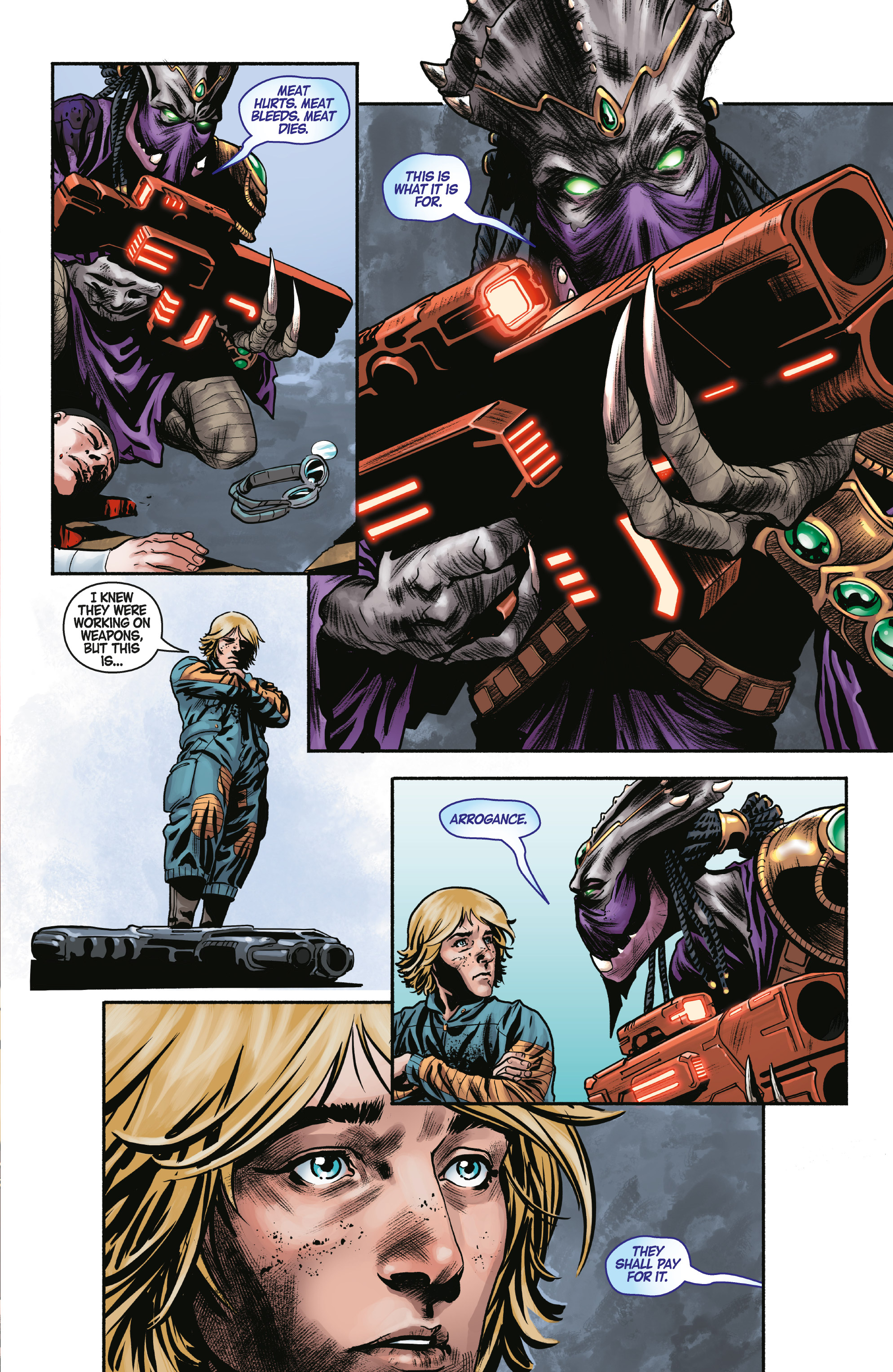 Read online StarCraft: Survivors comic -  Issue #4 - 7