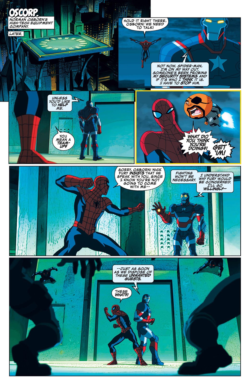Marvel Universe Ultimate Spider-Man: Web Warriors issue 10 - Page 17