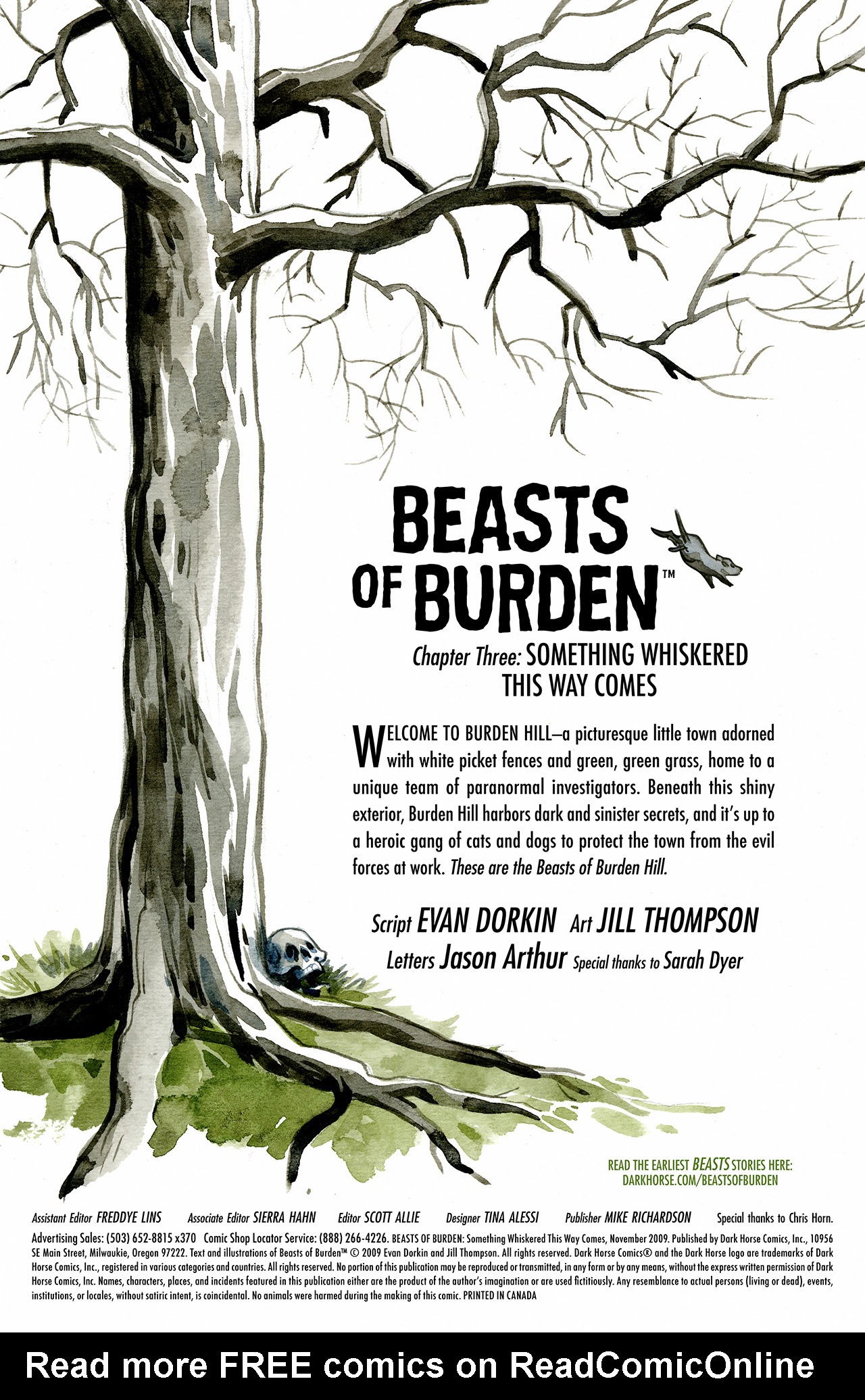 Read online Beasts of Burden comic -  Issue #3 - 2