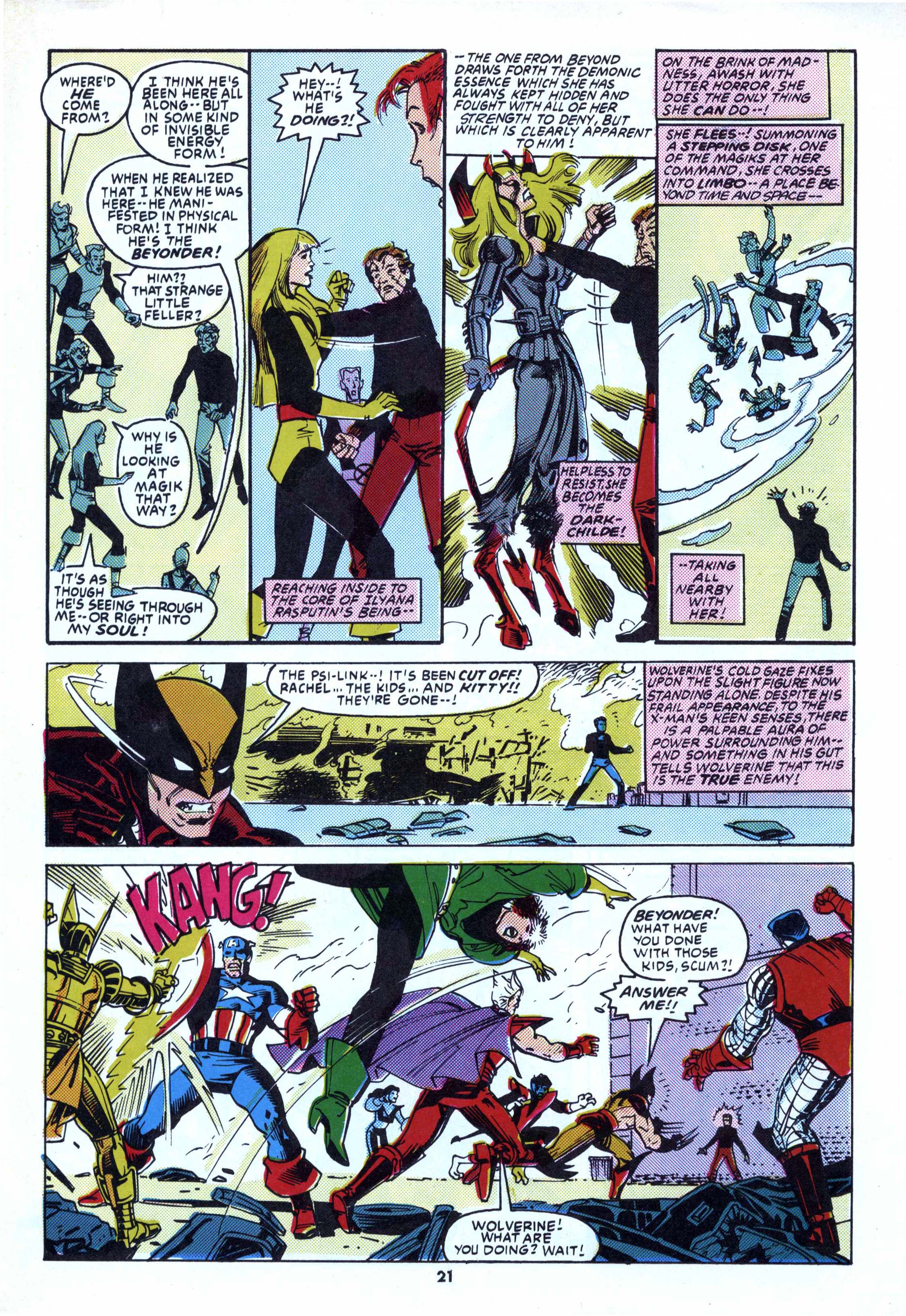 Read online Secret Wars (1985) comic -  Issue #32 - 21
