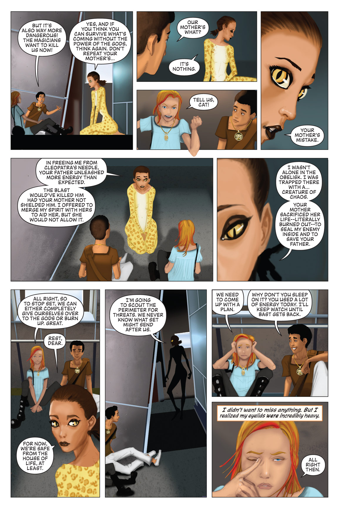Read online The Kane Chronicles comic -  Issue # TPB 1 - 87