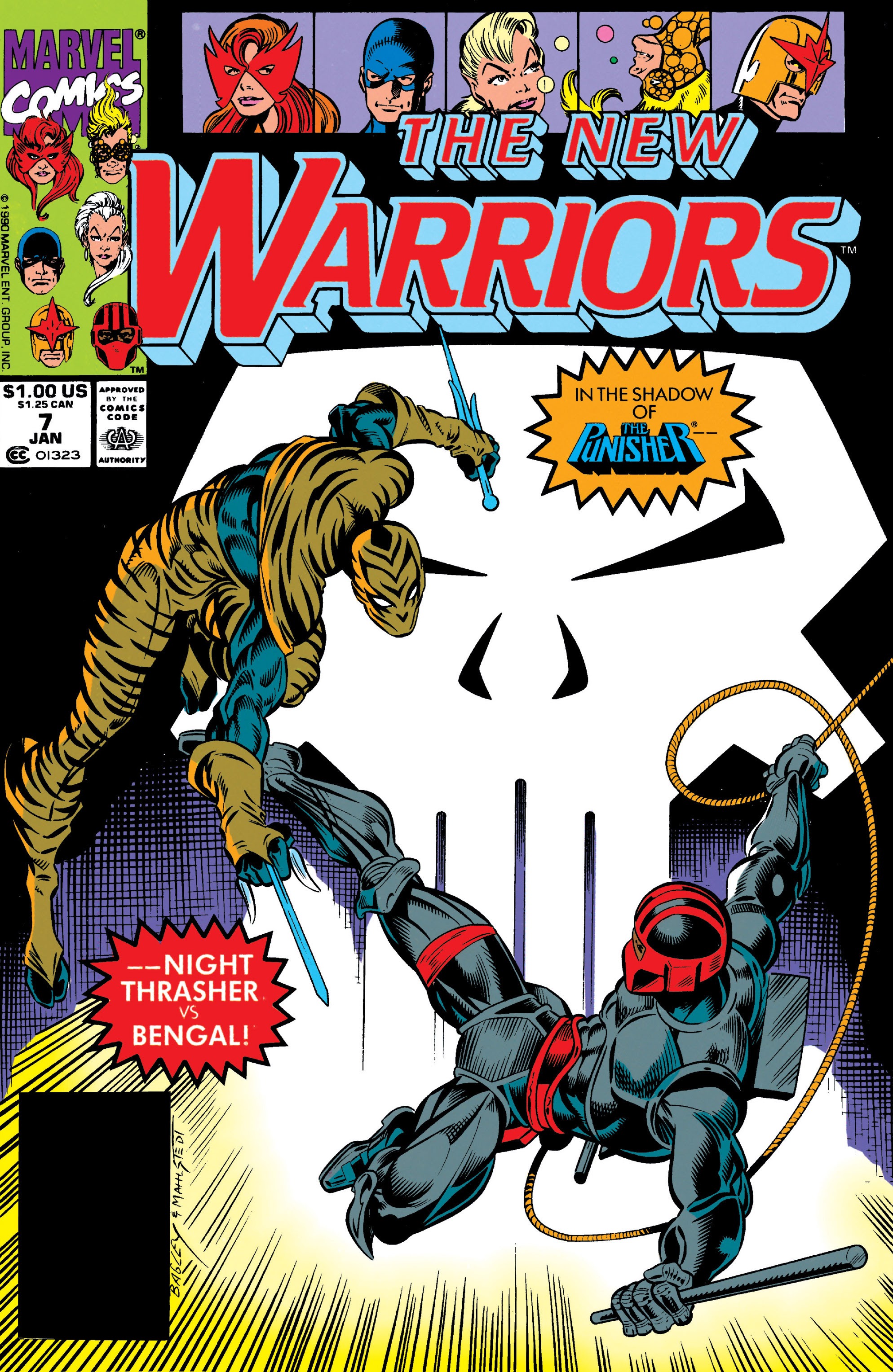 Read online The New Warriors comic -  Issue #7 - 1