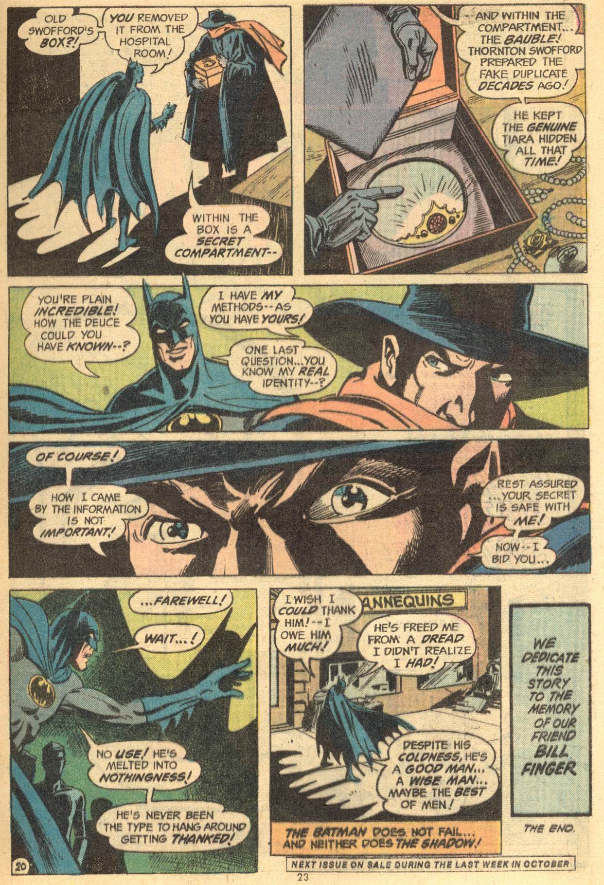 Read online Batman (1940) comic -  Issue #259 - 23