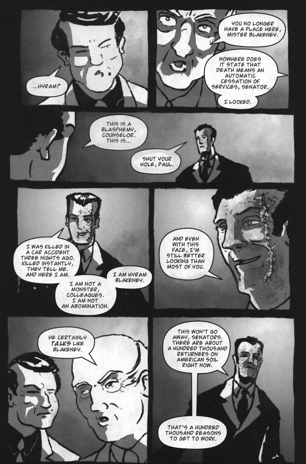 Read online Dead Eyes Open comic -  Issue #3 - 22