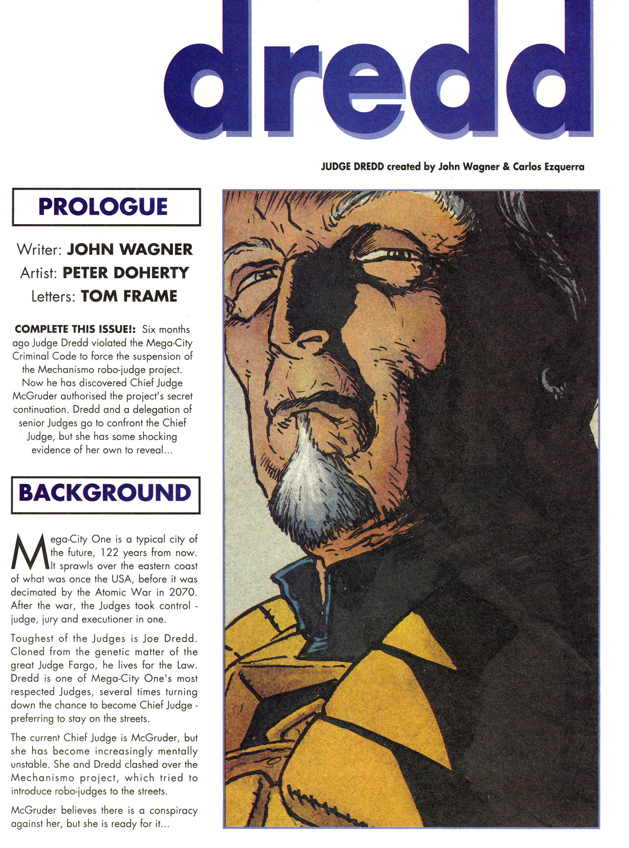 Read online Judge Dredd: The Megazine (vol. 2) comic -  Issue #57 - 3
