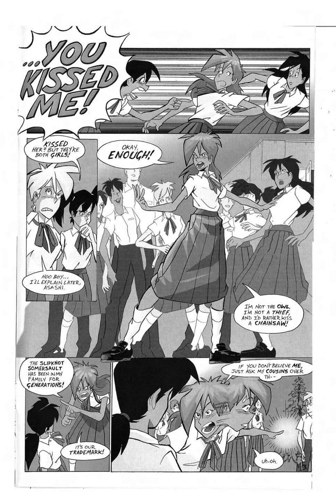 Read online Ninja High School (1986) comic -  Issue #83 - 22