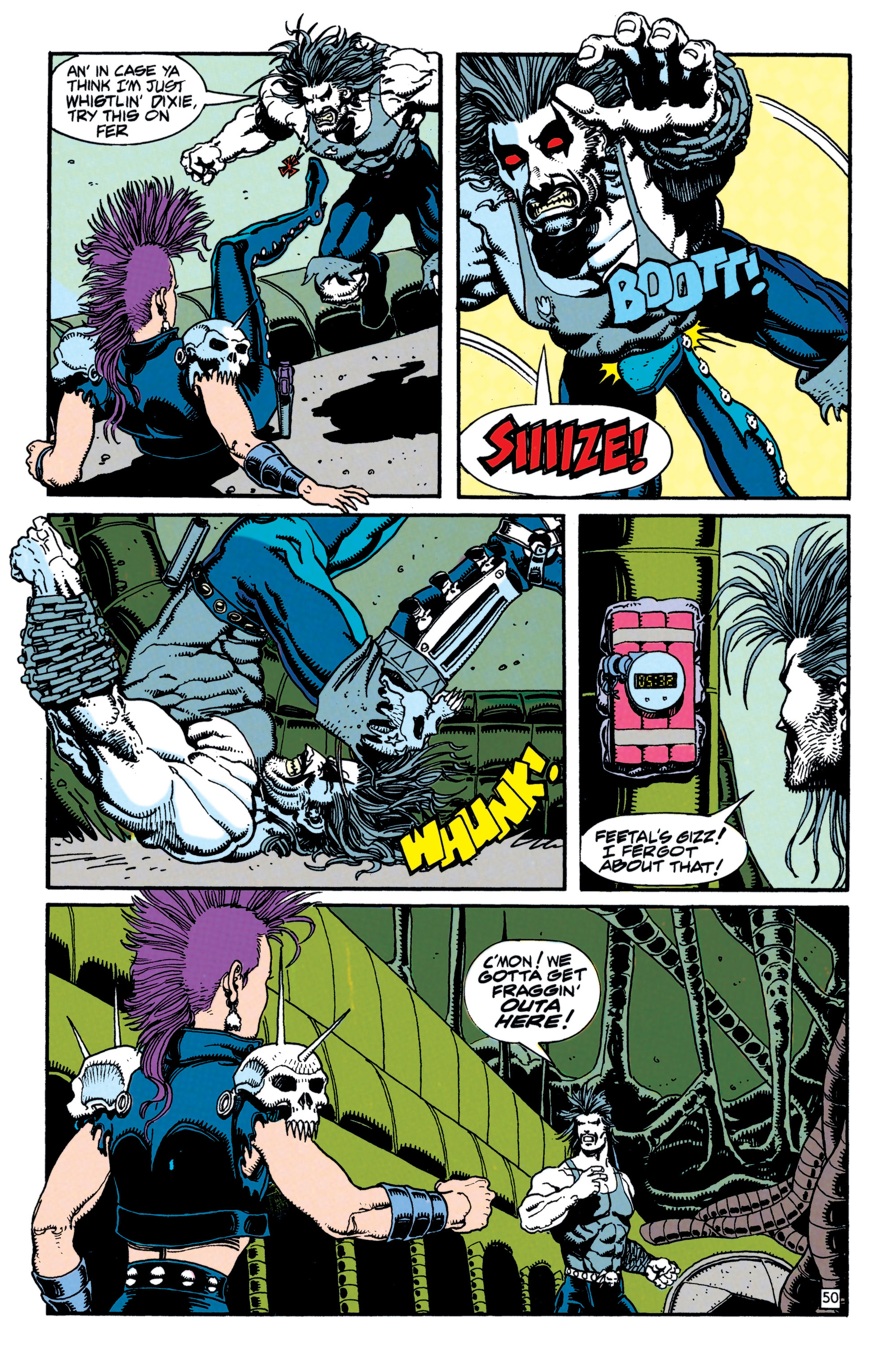 Read online Lobo (1993) comic -  Issue # _Annual 1 - Bloodlines - 51