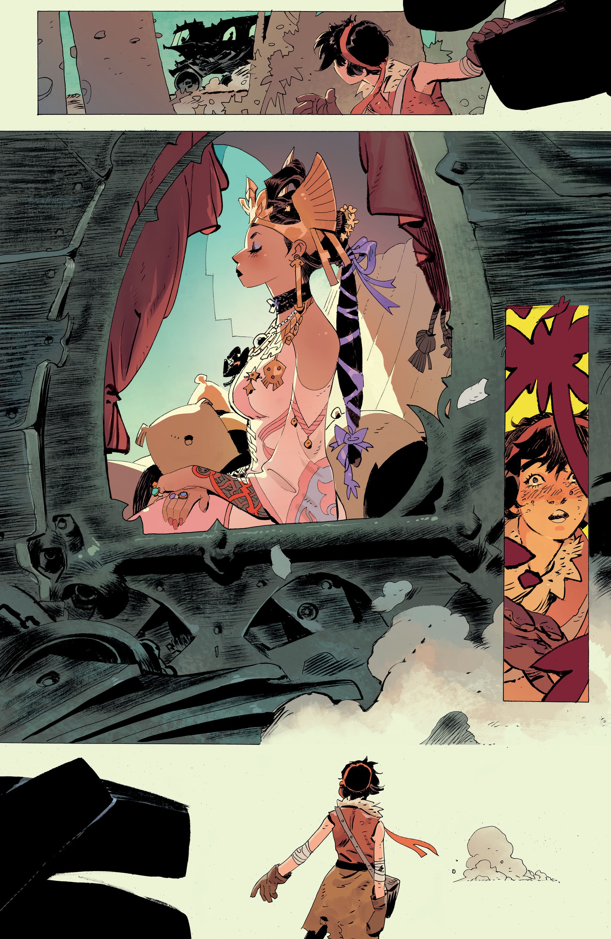 Read online Step by Bloody Step comic -  Issue #2 - 34