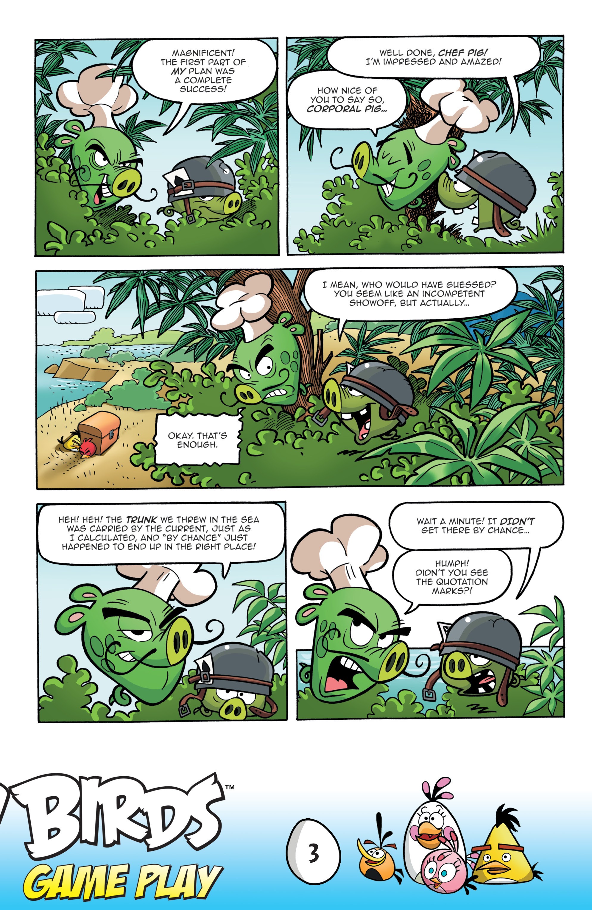 Read online Angry Birds Comics: Game Play comic -  Issue #1 - 5