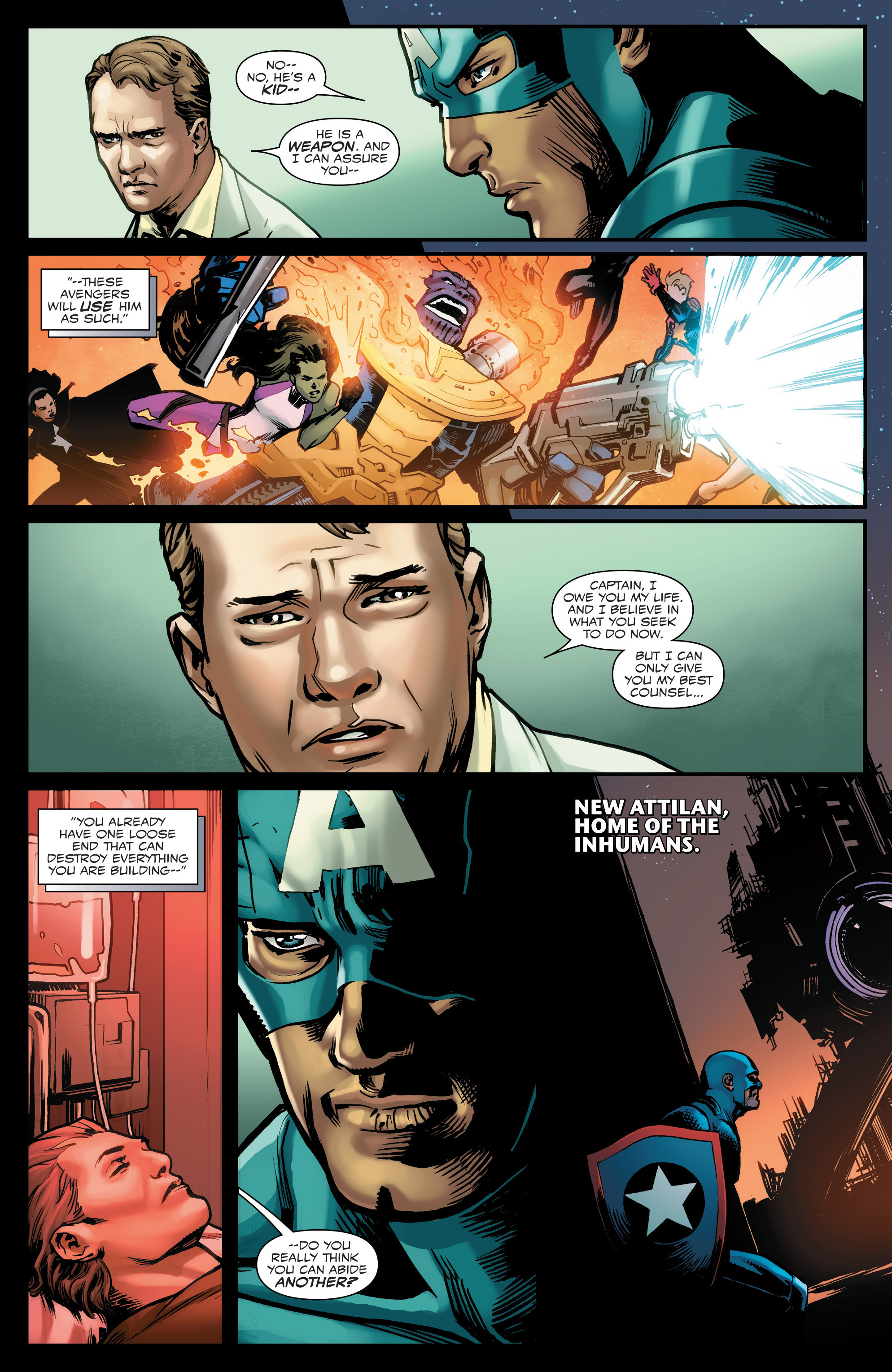 Read online Captain America: Steve Rogers comic -  Issue #5 - 10