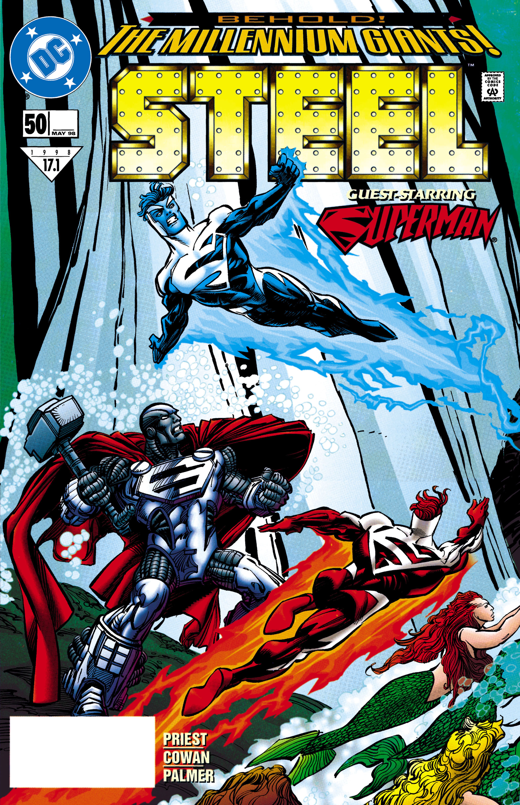 Read online Steel (1994) comic -  Issue #50 - 1