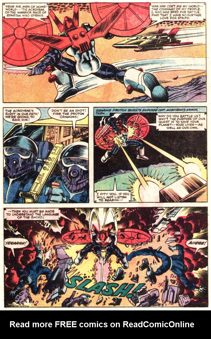 Read online Micronauts (1979) comic -  Issue #35 - 6