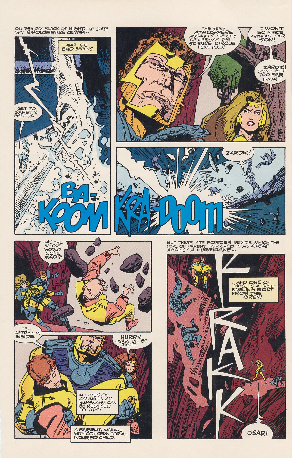 Read online Jack Kirby's Secret City Saga comic -  Issue #0 - 4