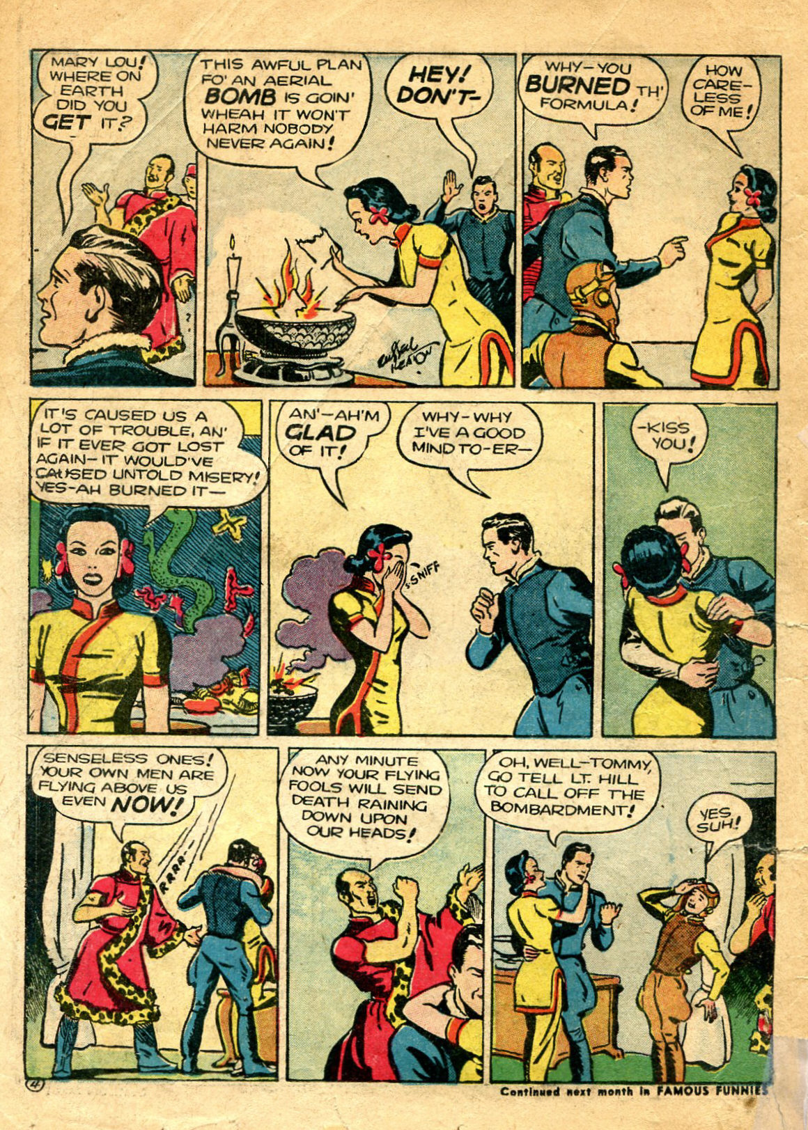 Read online Famous Funnies comic -  Issue #90 - 47