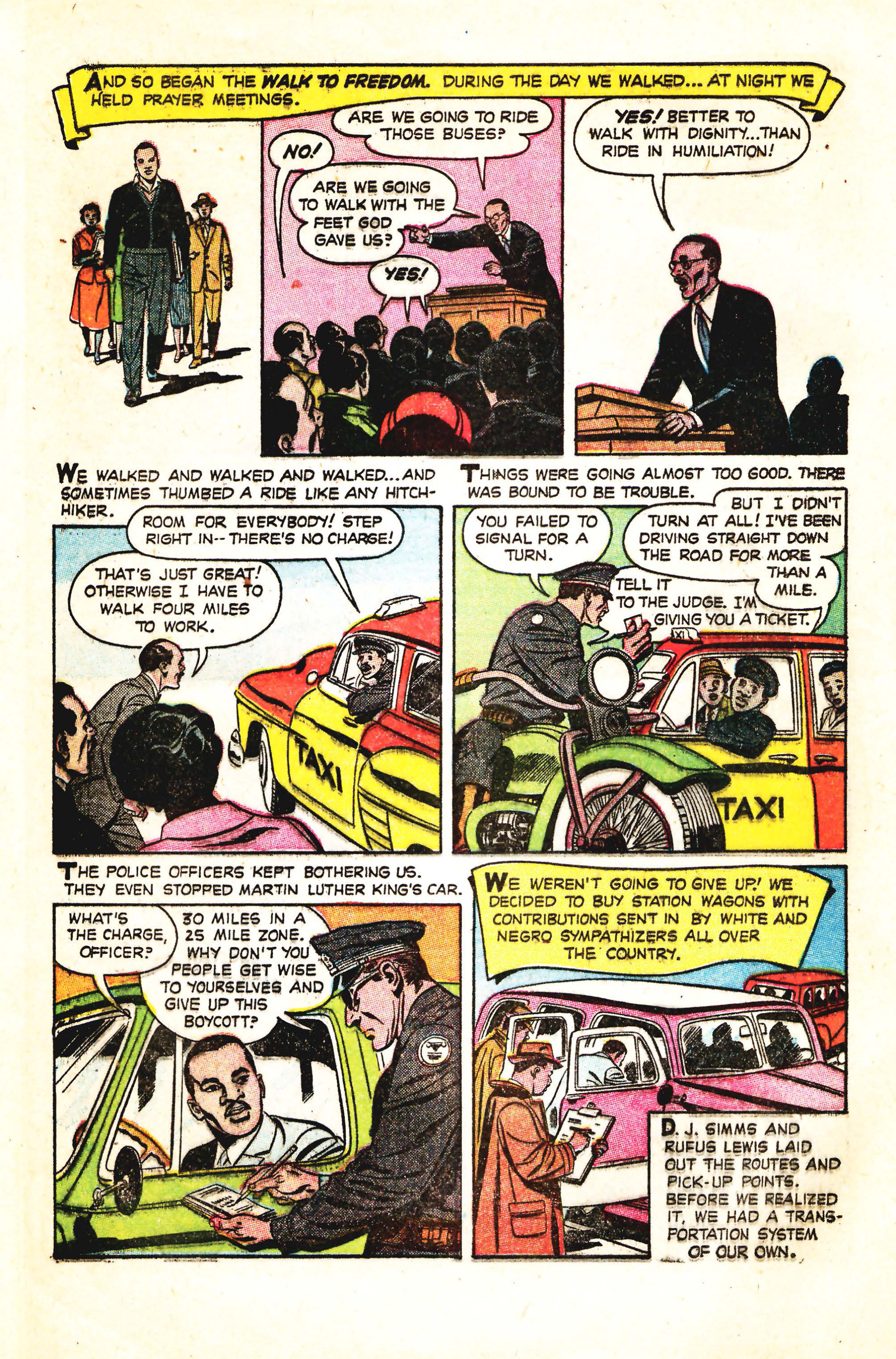 Read online Martin Luther King and the Montgomery Story comic -  Issue # Full - 6