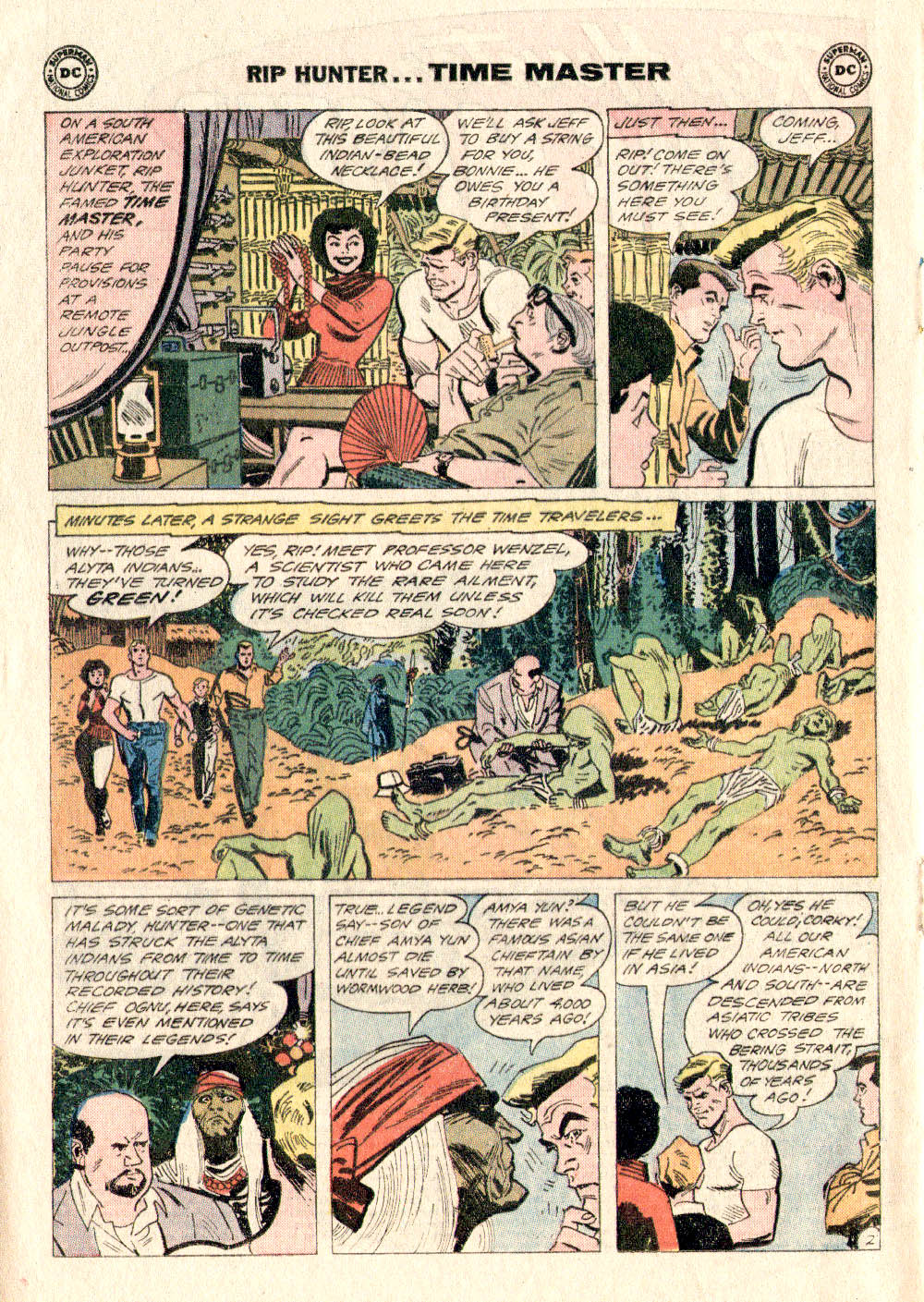 Read online Rip Hunter...Time Master comic -  Issue #7 - 4