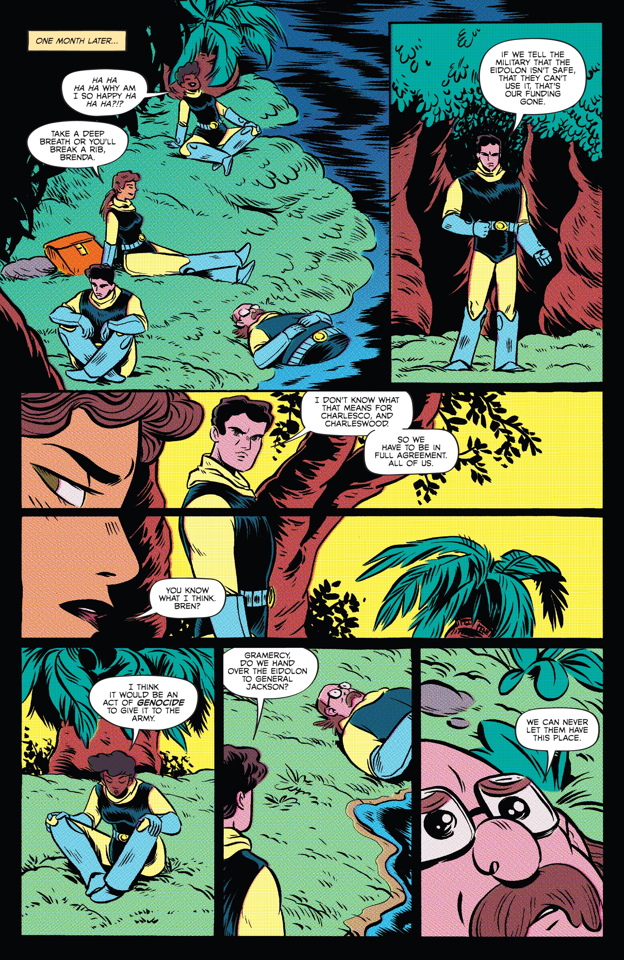 Read online By Night comic -  Issue #9 - 10