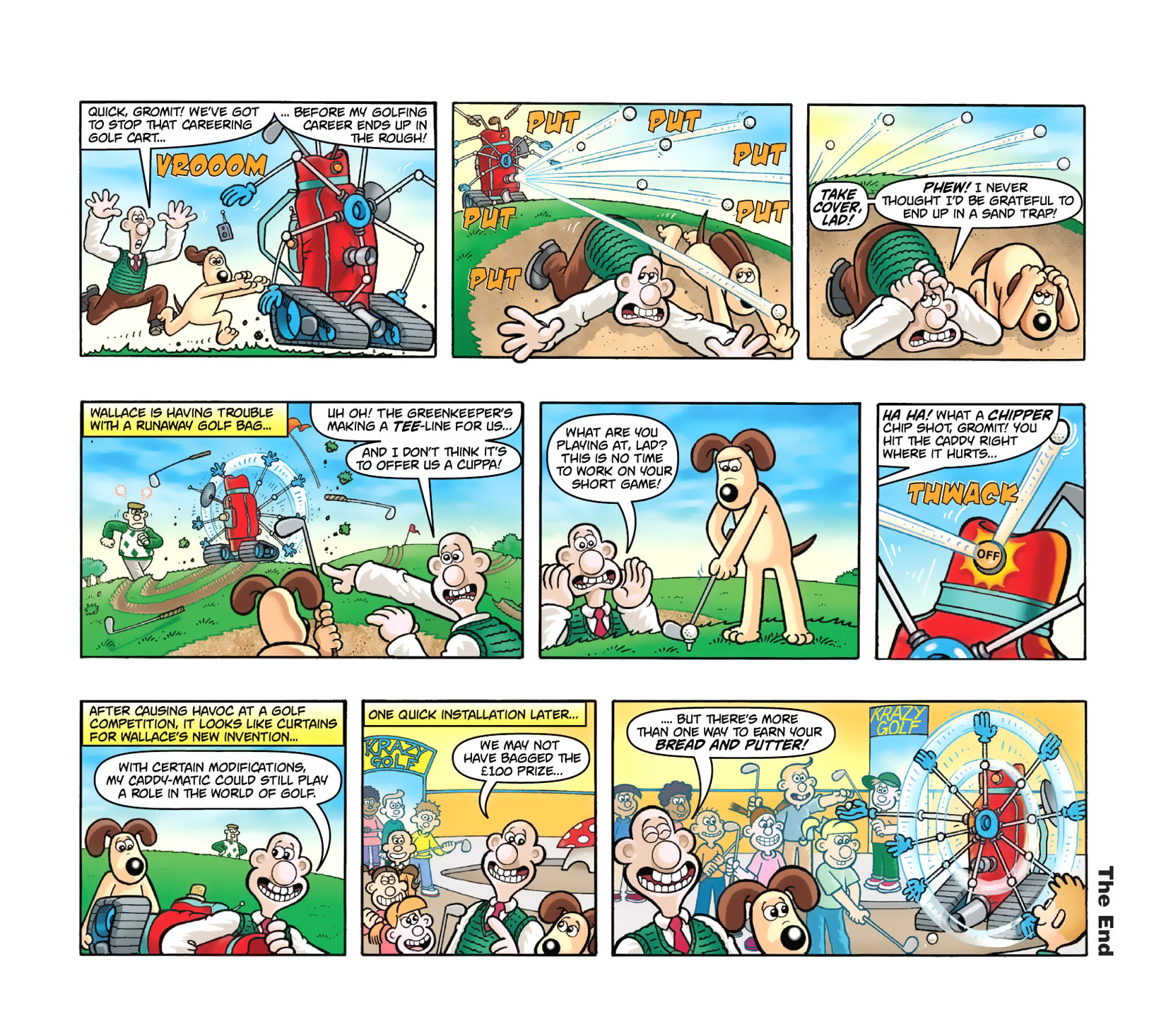 Read online Wallace & Gromit Dailies comic -  Issue #5 - 7