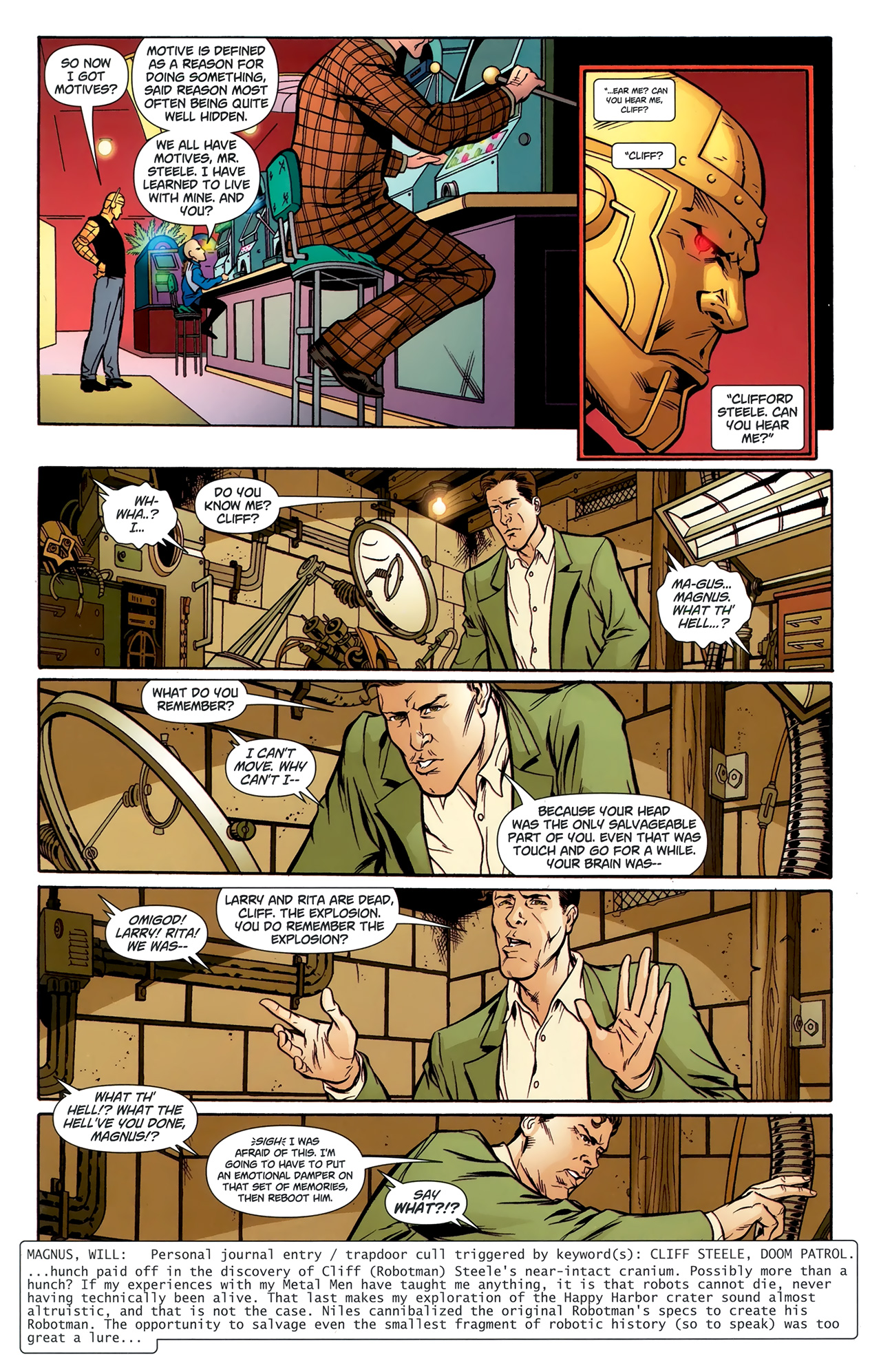 Read online Doom Patrol (2009) comic -  Issue #21 - 14