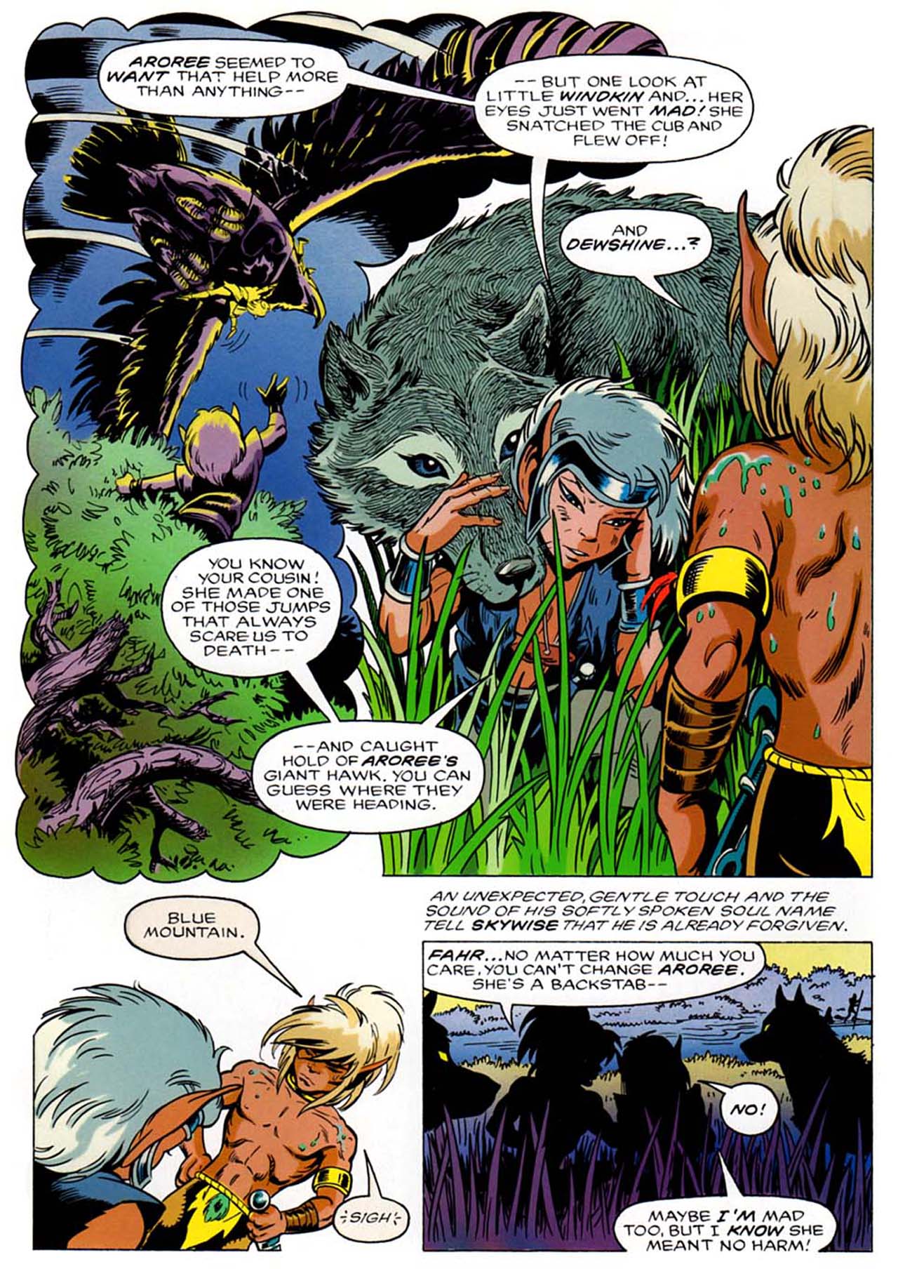 Read online ElfQuest: Siege at Blue Mountain comic -  Issue #3 - 3