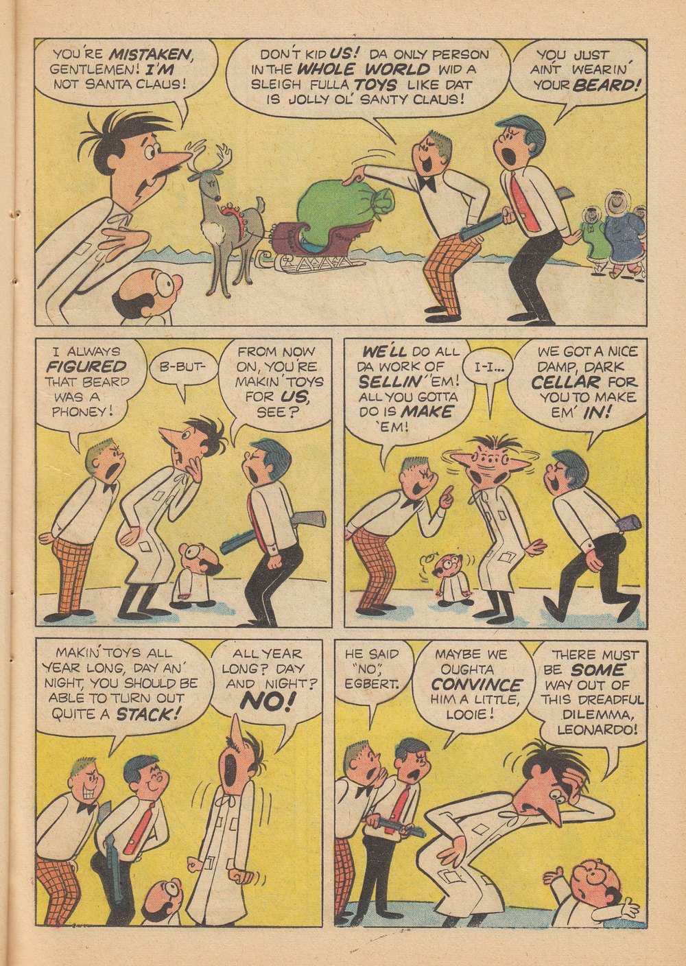 Read online Alvin and His Pals in Merry Christmas with Clyde Crashcup and Leonardo comic -  Issue # Full - 35