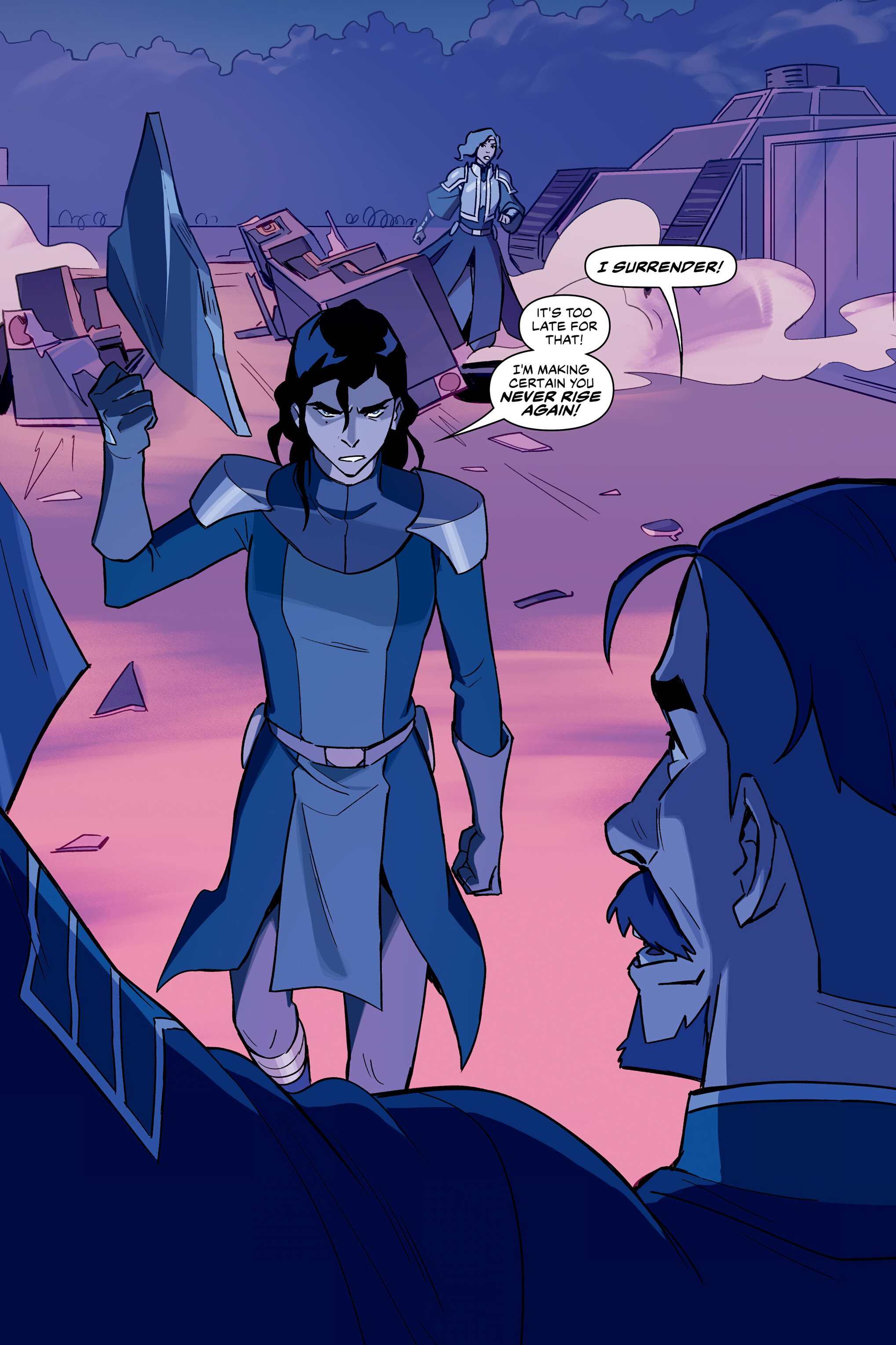 Read online Nickelodeon The Legend of Korra: Ruins of the Empire comic -  Issue # TPB 3 - 62
