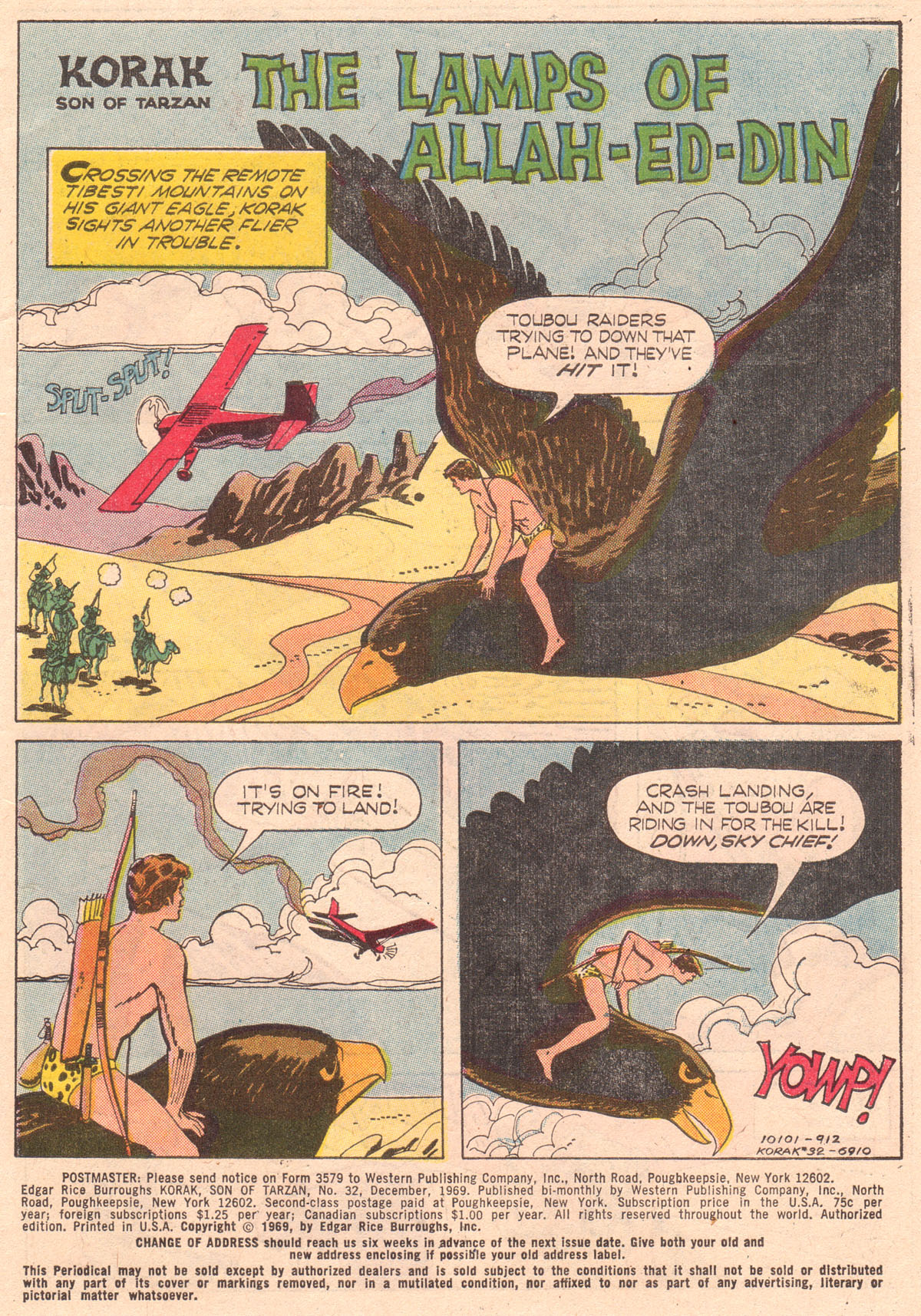 Read online Korak, Son of Tarzan (1964) comic -  Issue #32 - 3