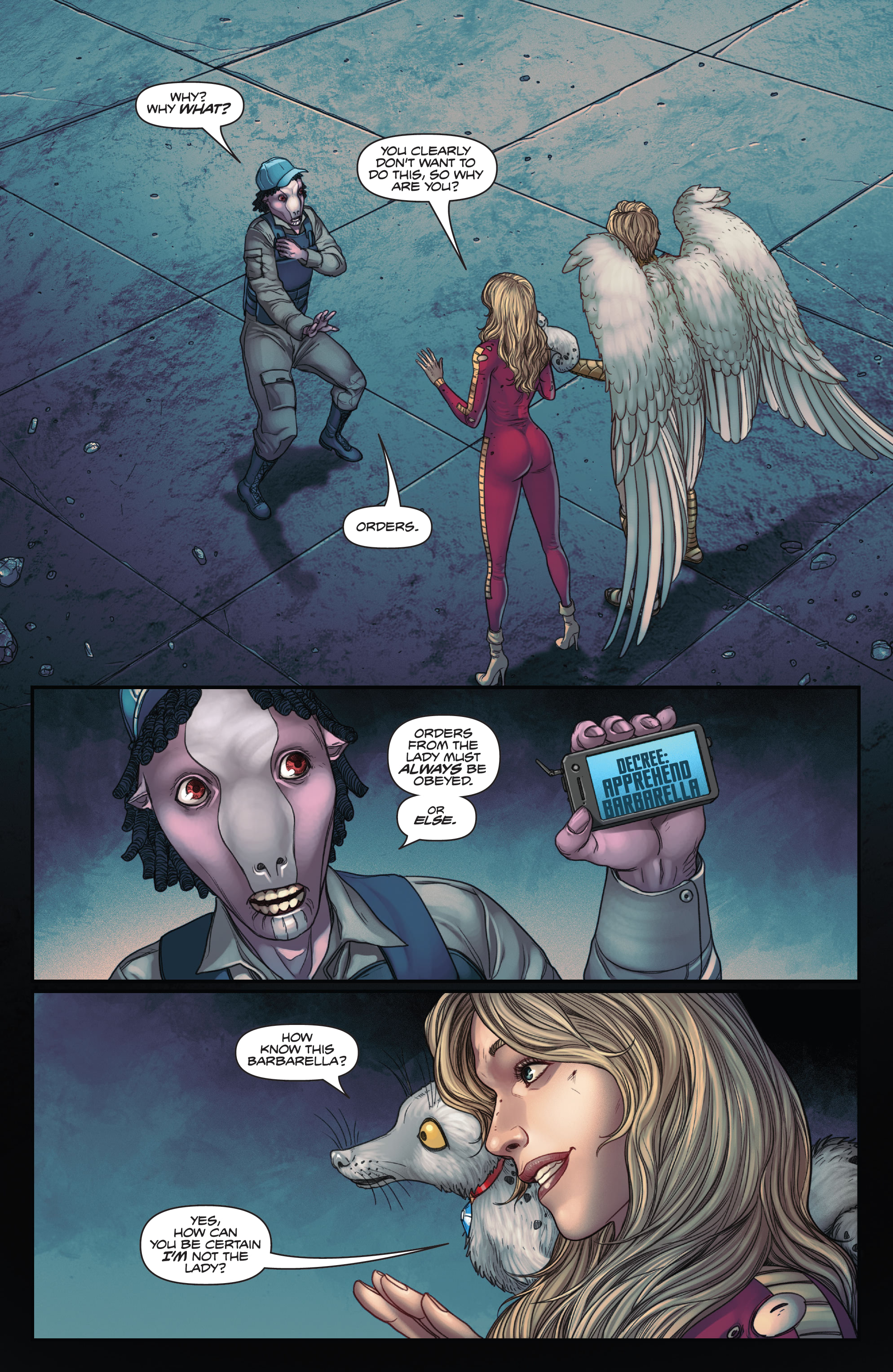 Read online Barbarella (2021) comic -  Issue #8 - 20