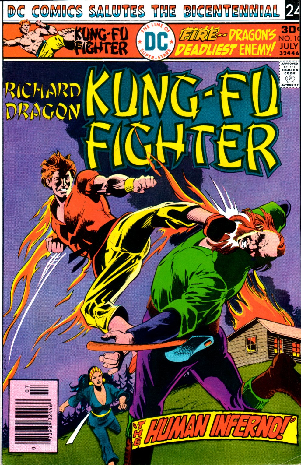 Read online Richard Dragon, Kung-Fu Fighter comic -  Issue #10 - 1