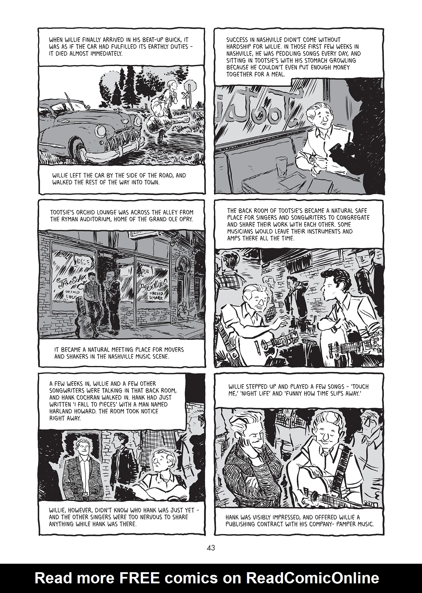 Read online Willie Nelson: A Graphic History comic -  Issue # TPB - 41