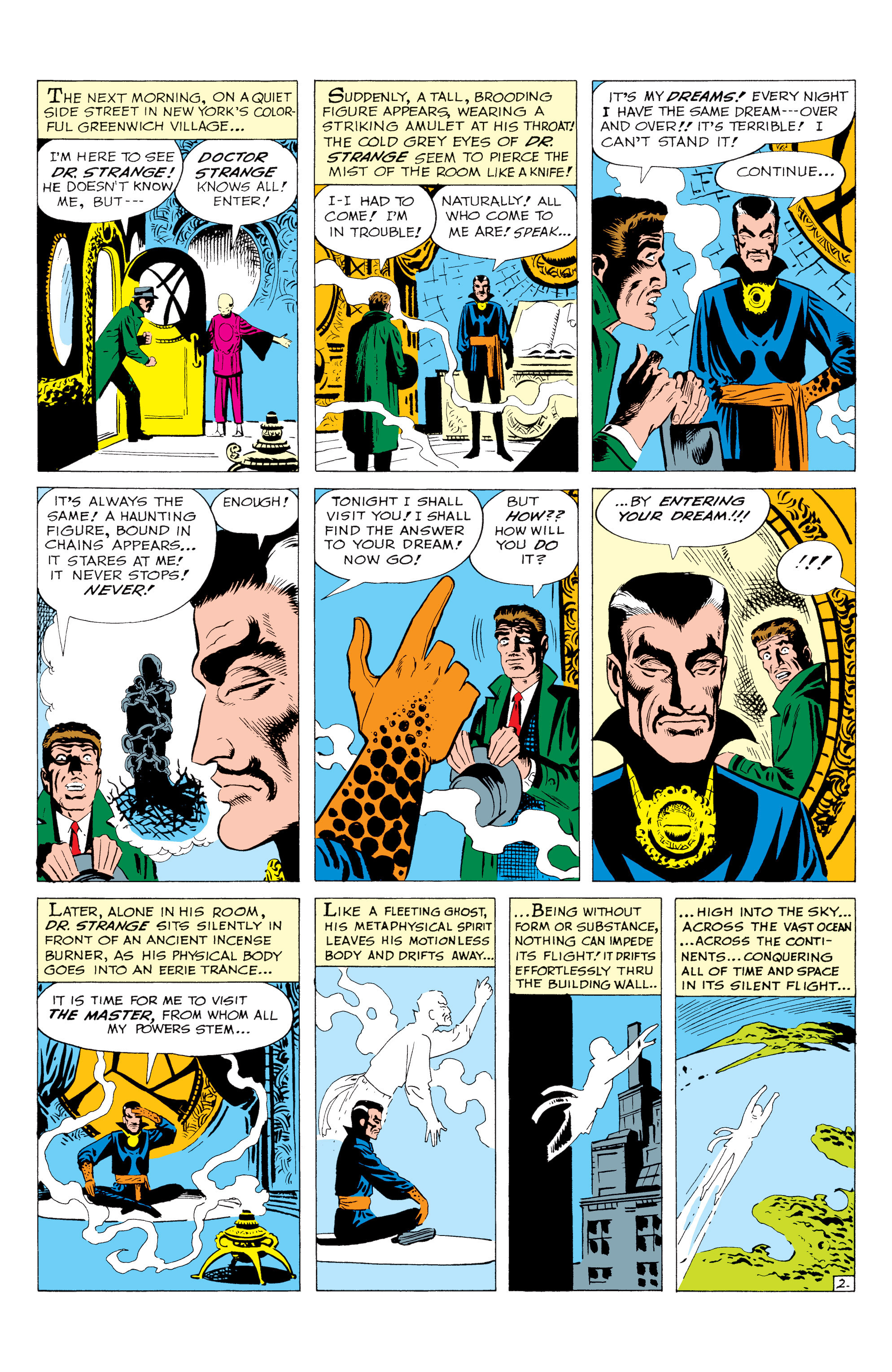 Read online Marvel Masterworks: Doctor Strange comic -  Issue # TPB 1 (Part 1) - 8