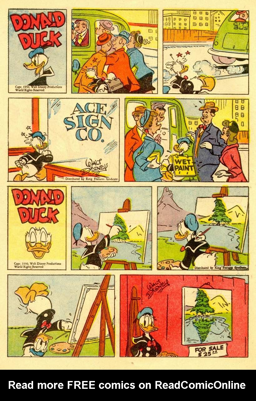 Read online Walt Disney's Comics and Stories comic -  Issue #154 - 38
