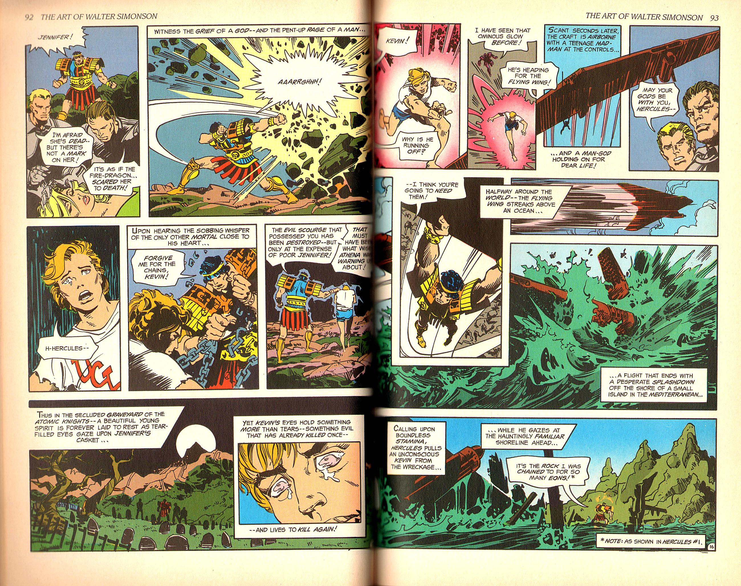 Read online The Art of Walter Simonson comic -  Issue # TPB - 48