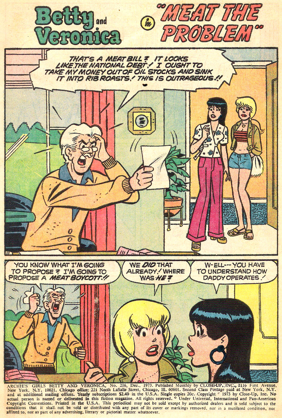 Read online Archie's Girls Betty and Veronica comic -  Issue #216 - 3
