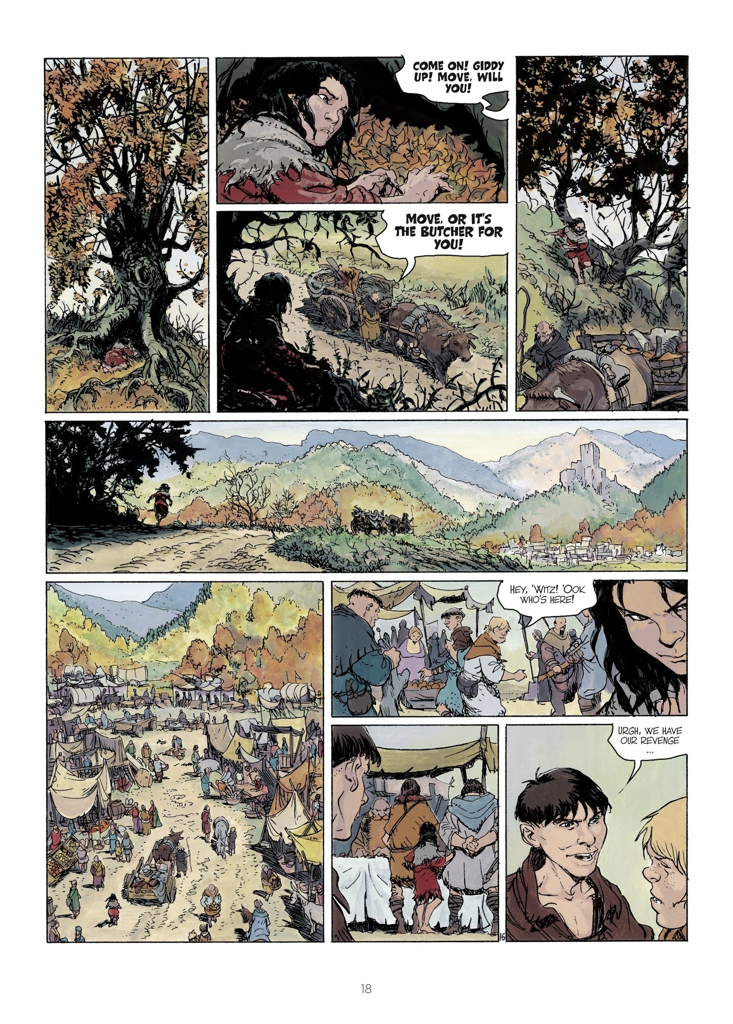 Read online Thorgal - Kriss of Valnor: I Forget Nothing! comic -  Issue # Full - 20