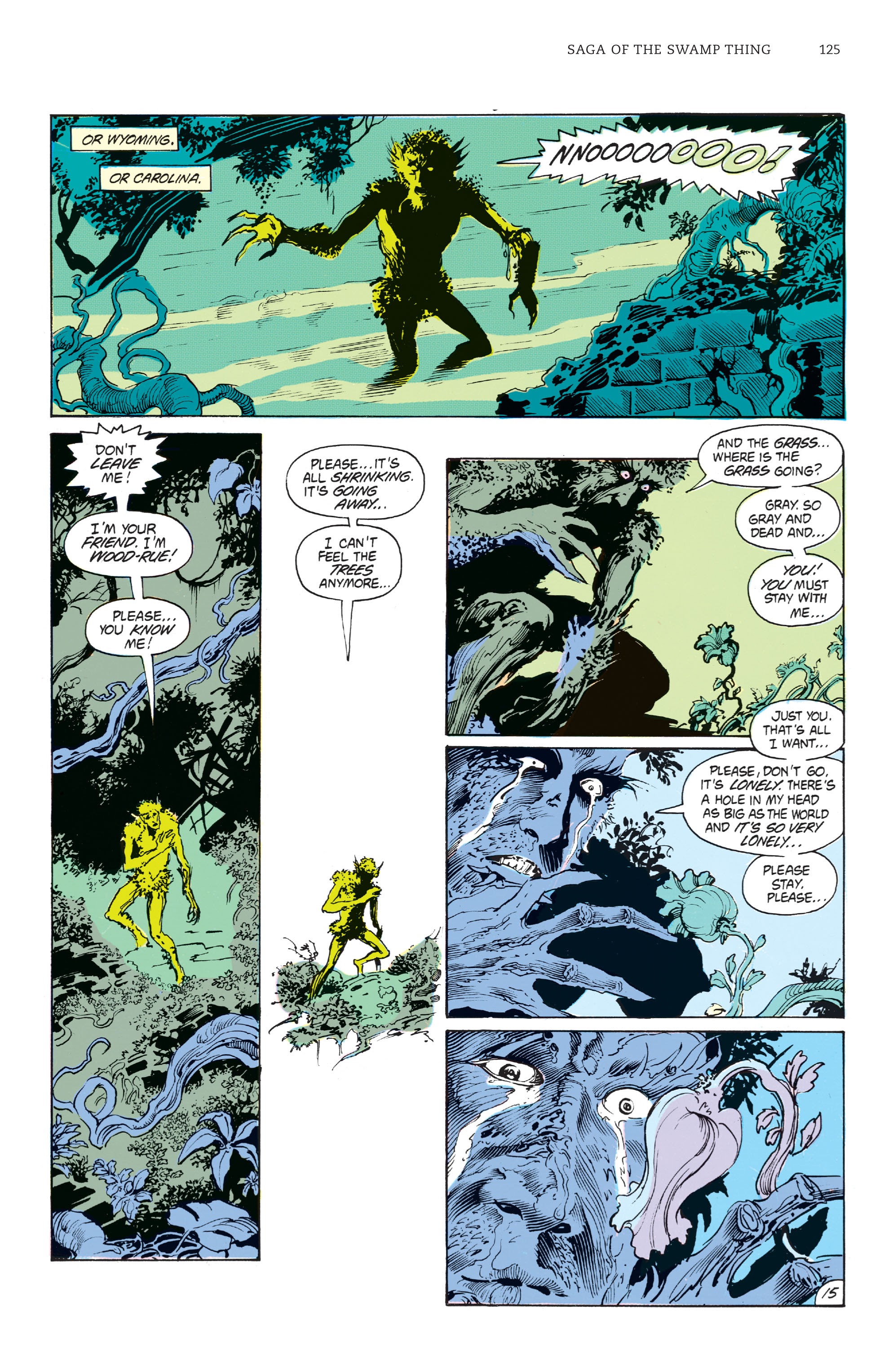 Read online Saga of the Swamp Thing comic -  Issue # TPB 1 (Part 2) - 23
