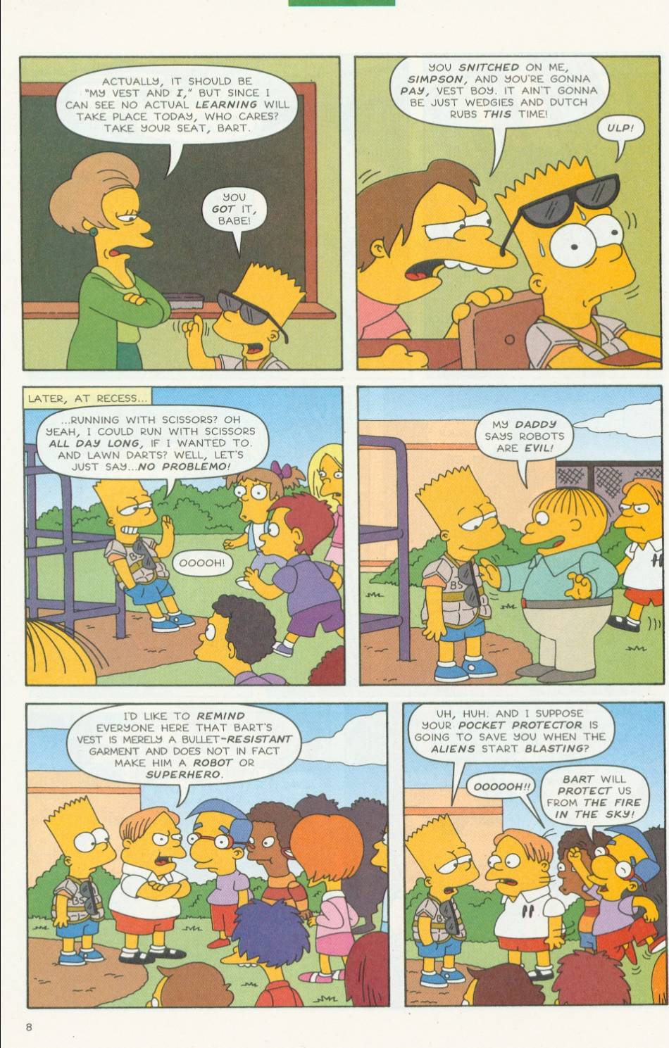 Read online Simpsons Comics comic -  Issue #57 - 9