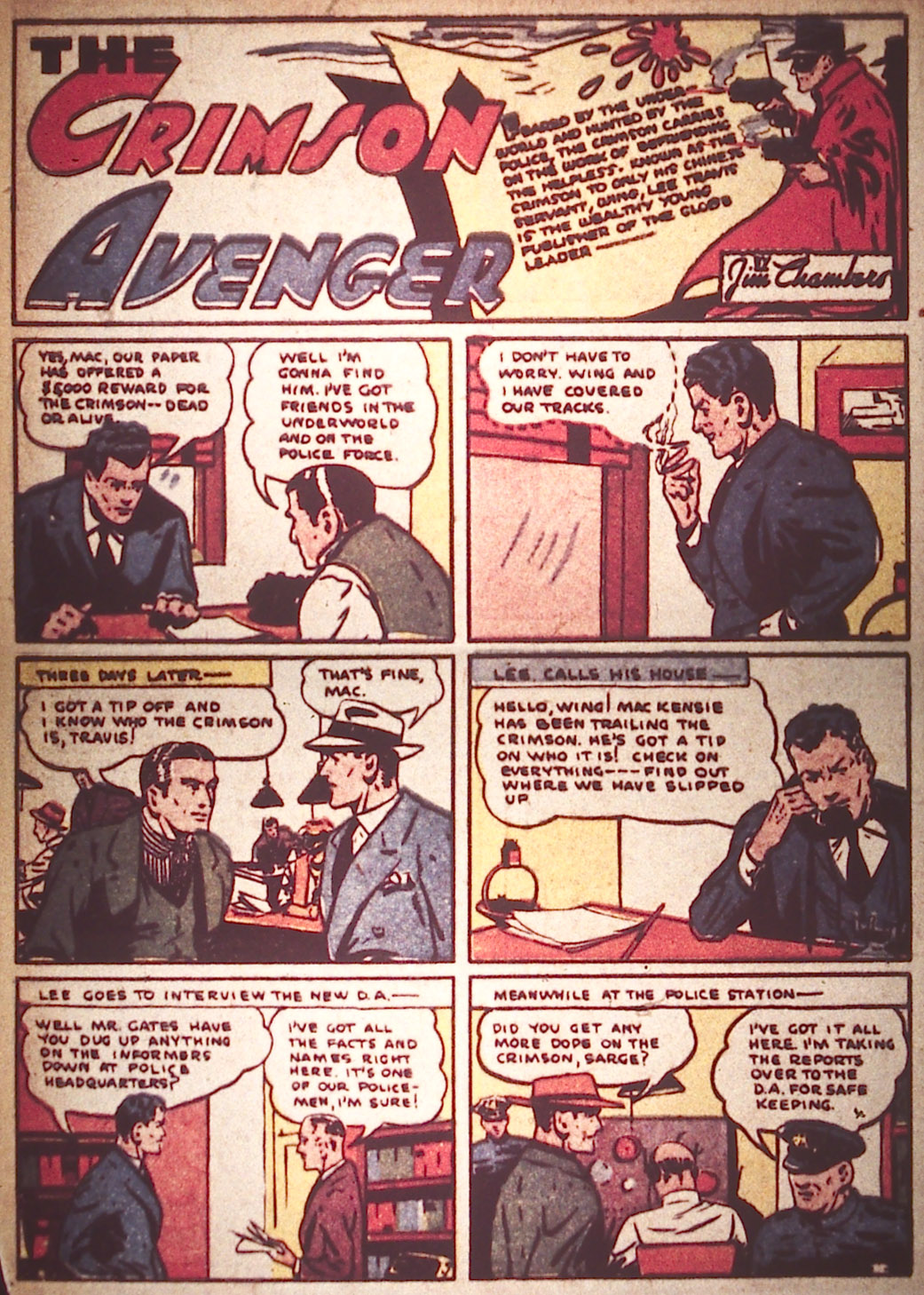 Read online Detective Comics (1937) comic -  Issue #22 - 22