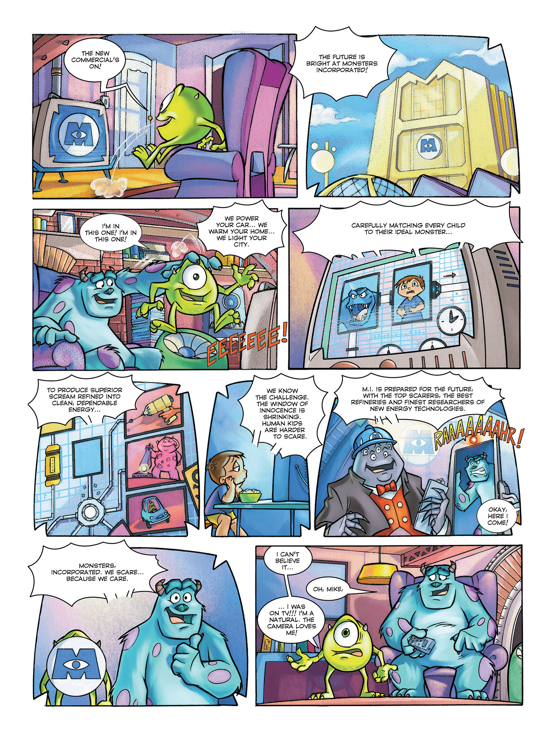 Read online Monsters, Inc. comic -  Issue # Full - 5