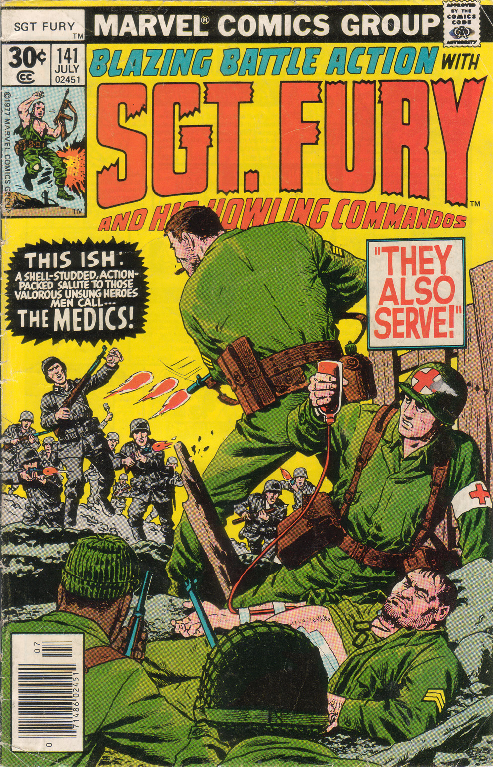 Read online Sgt. Fury comic -  Issue #141 - 1