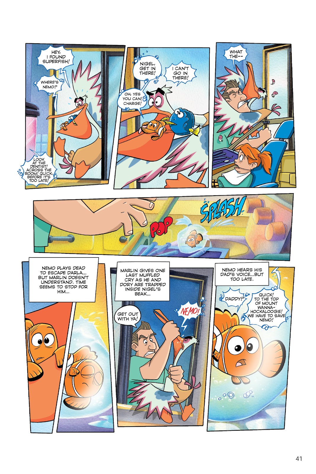 Disney/PIXAR Finding Nemo and Finding Dory: The Story of the Movies in Comics issue TPB - Page 41