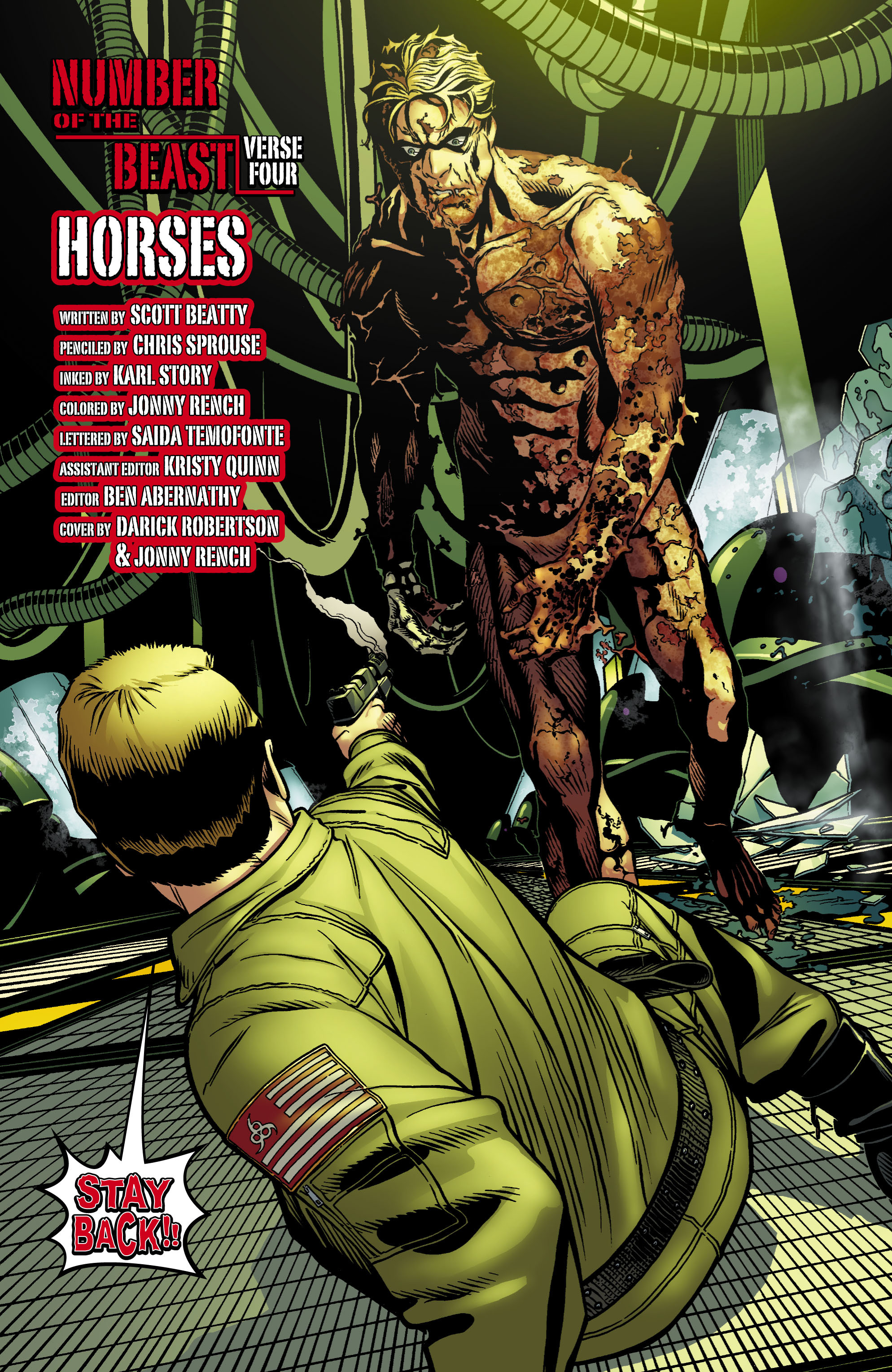 Read online Number of the Beast comic -  Issue #4 - 5