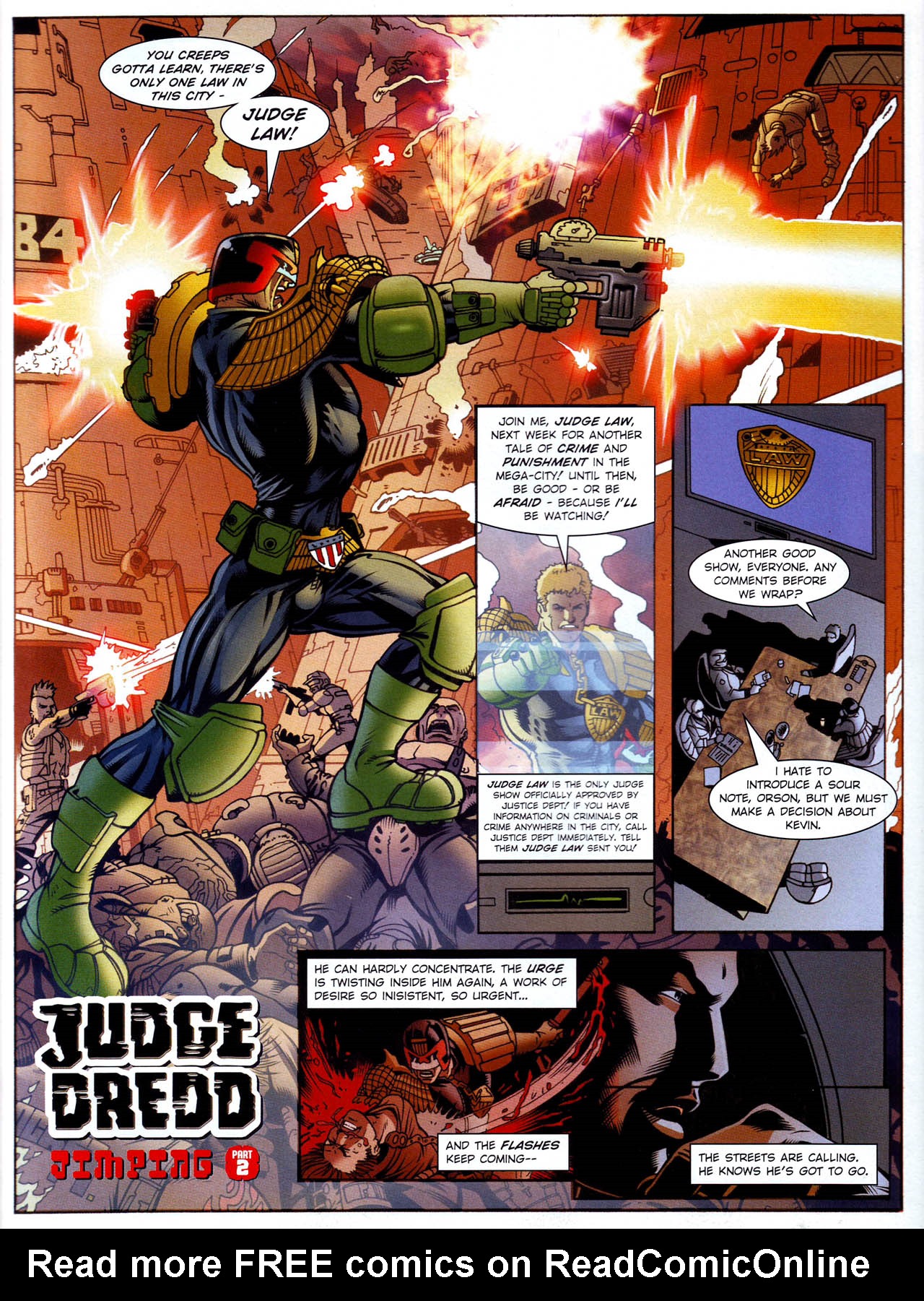 Read online Judge Dredd Megazine (vol. 3) comic -  Issue #72 - 3