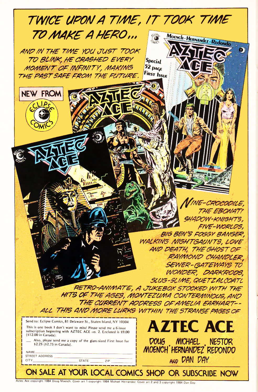 Read online Aztec Ace comic -  Issue #4 - 28