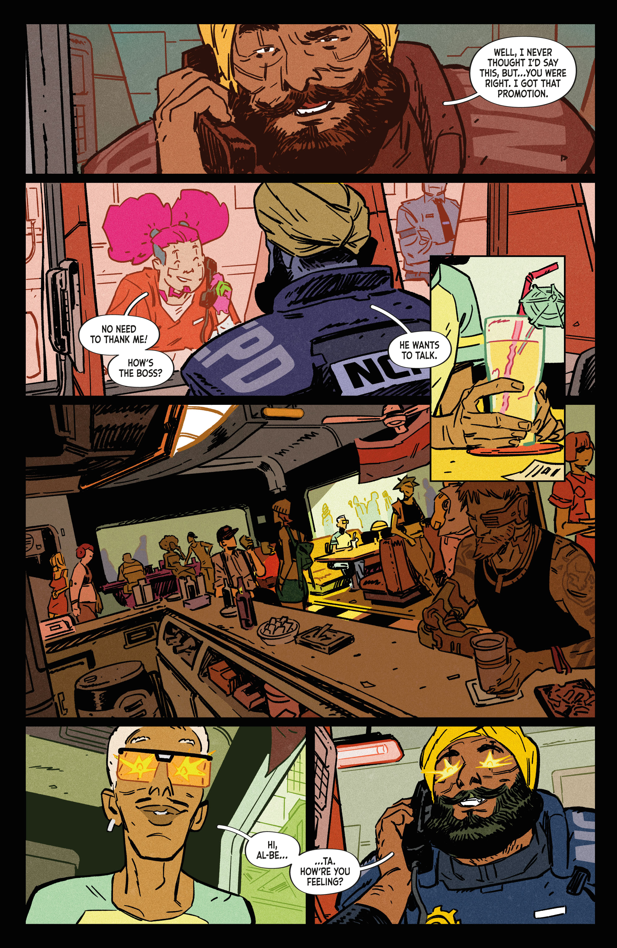 Read online Cyberpunk 2077: Blackout comic -  Issue #4 - 19