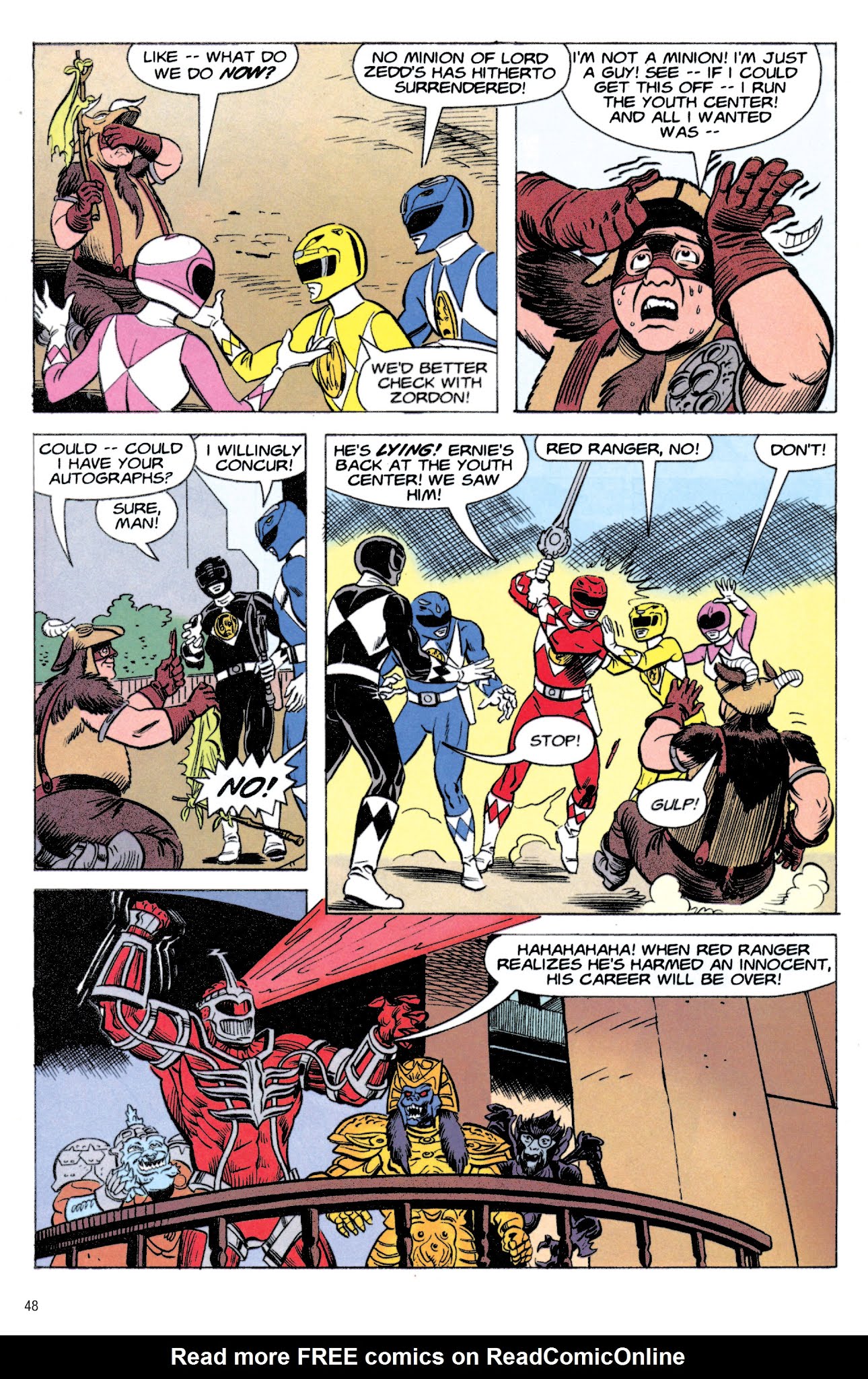 Read online Mighty Morphin Power Rangers Archive comic -  Issue # TPB 1 (Part 1) - 48