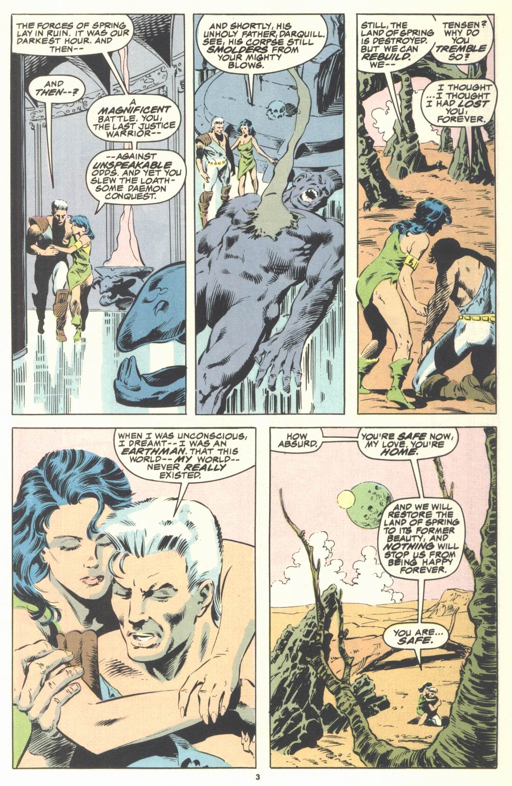 Read online Justice (1986) comic -  Issue #21 - 5