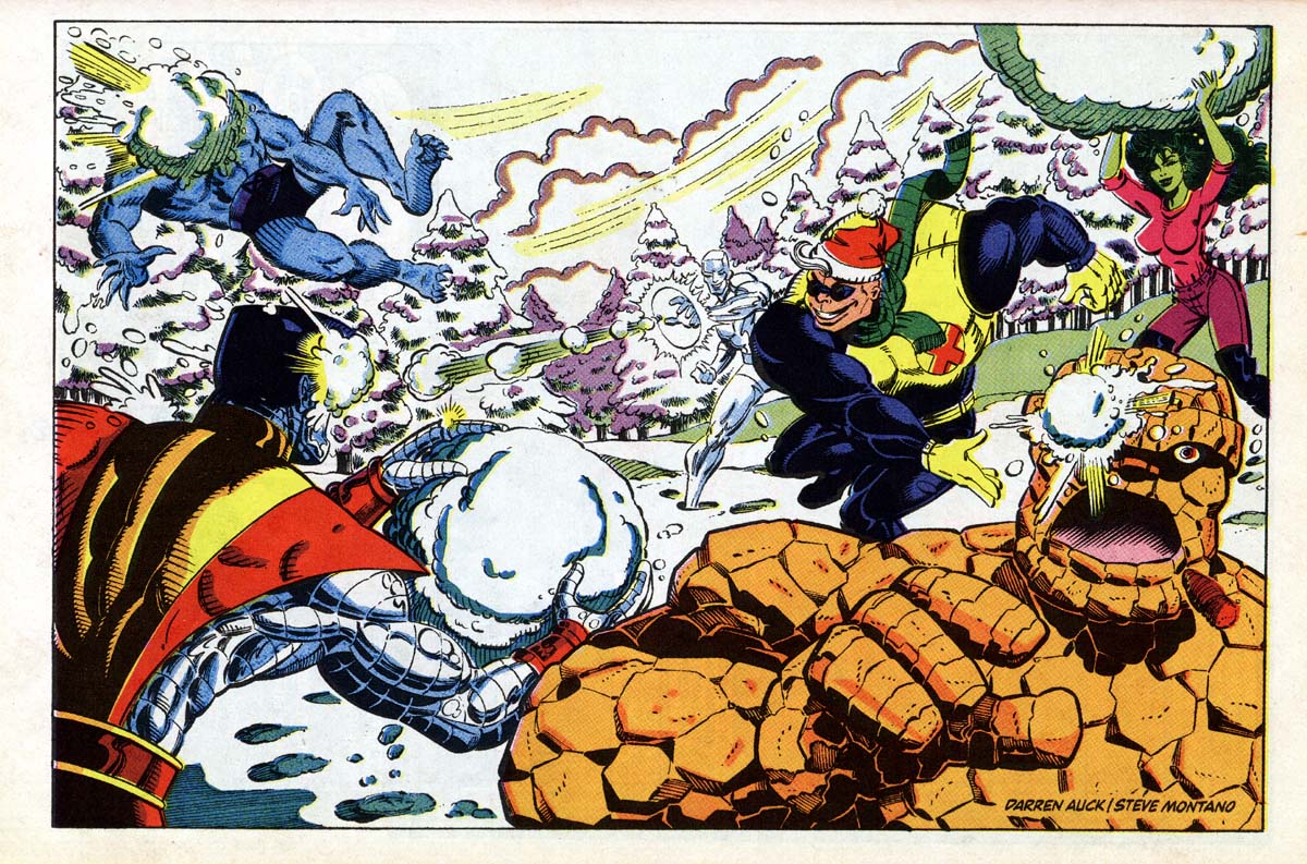 Read online Marvel Holiday Special (1991) comic -  Issue #1991 - 45