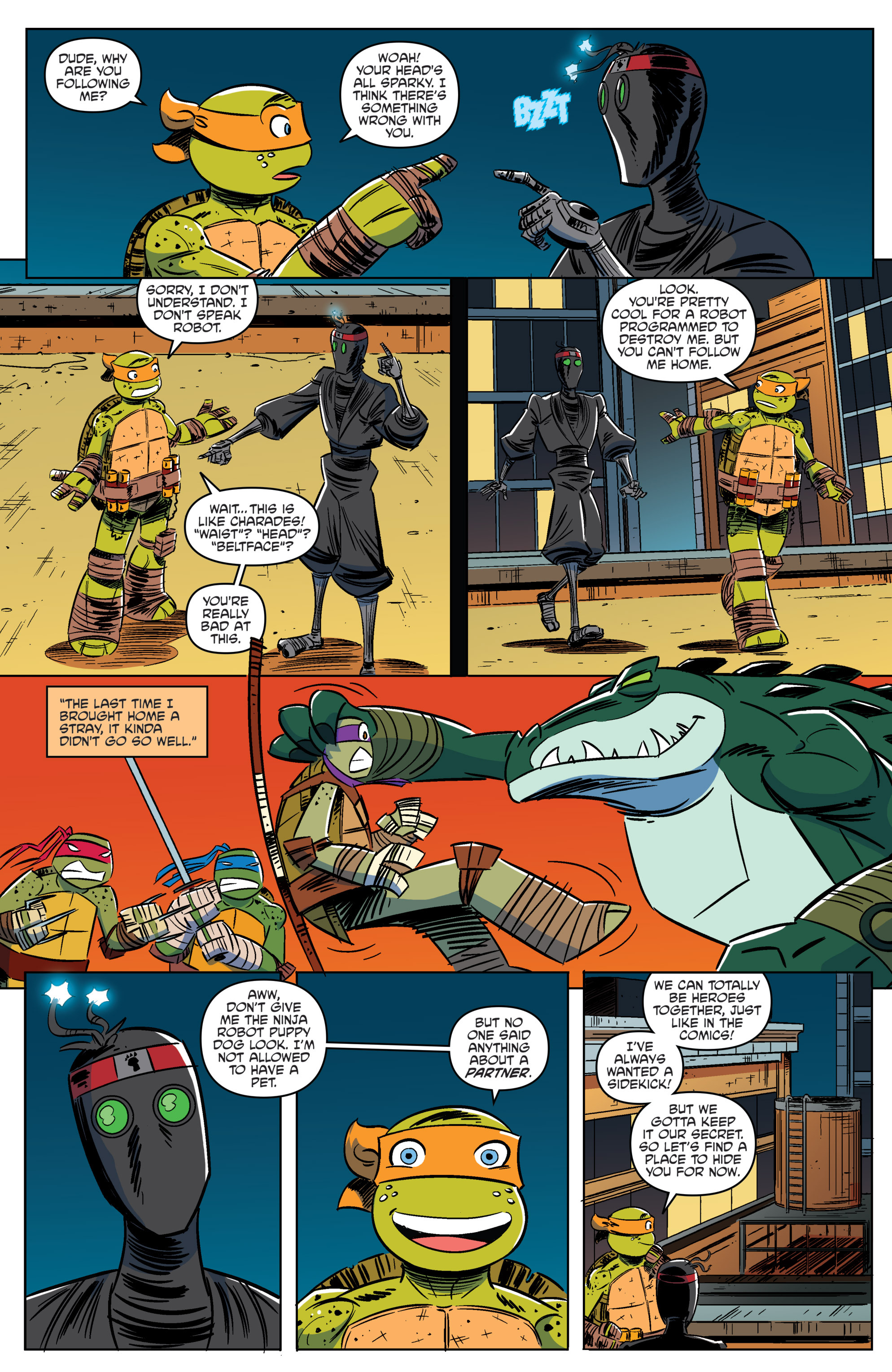 Read online Teenage Mutant Ninja Turtles New Animated Adventures comic -  Issue #11 - 6