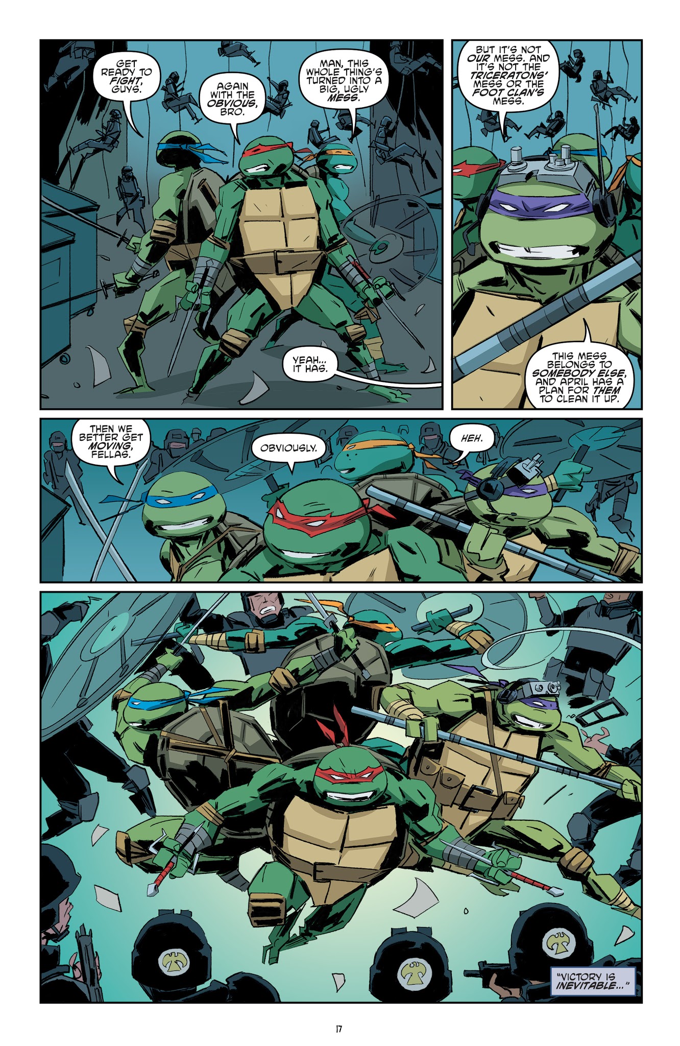 Read online Teenage Mutant Ninja Turtles (2011) comic -  Issue #79 - 17